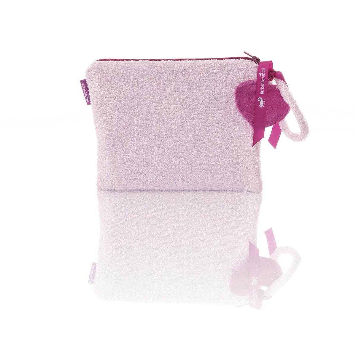 FRESH Frottee Clutch ice rose von farbenfreunde