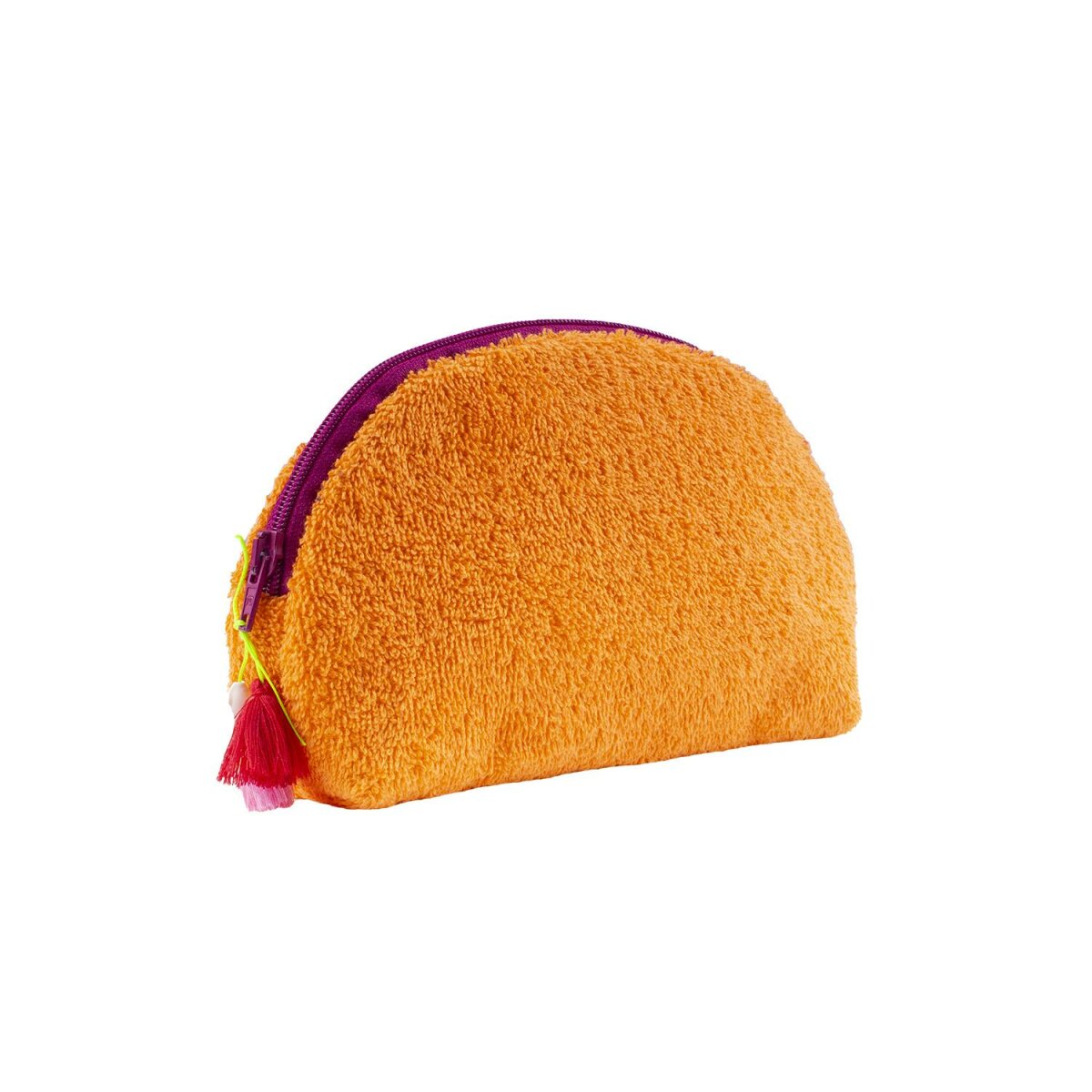 FRESH Frottee Half Moon Bag softorange von farbenfreunde