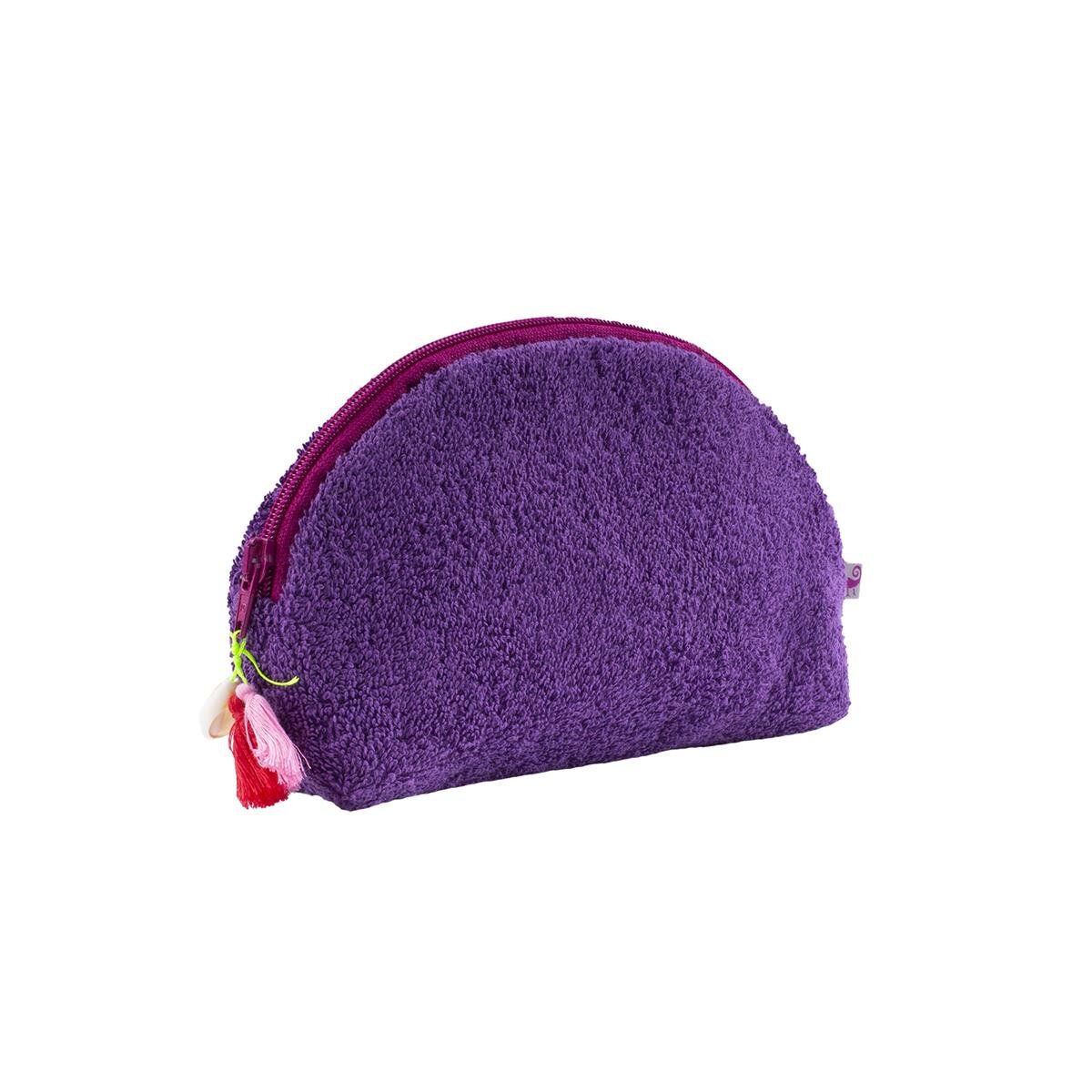 FRESH Frottee Half Moon Bag ultra violet von farbenfreunde