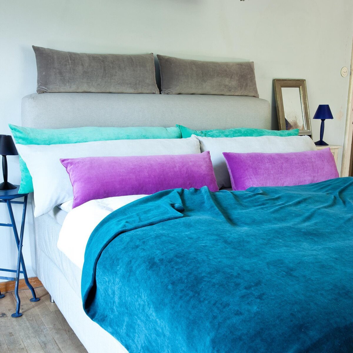 Kissen TOHUWABOHU 30x80cm von farbenfreunde