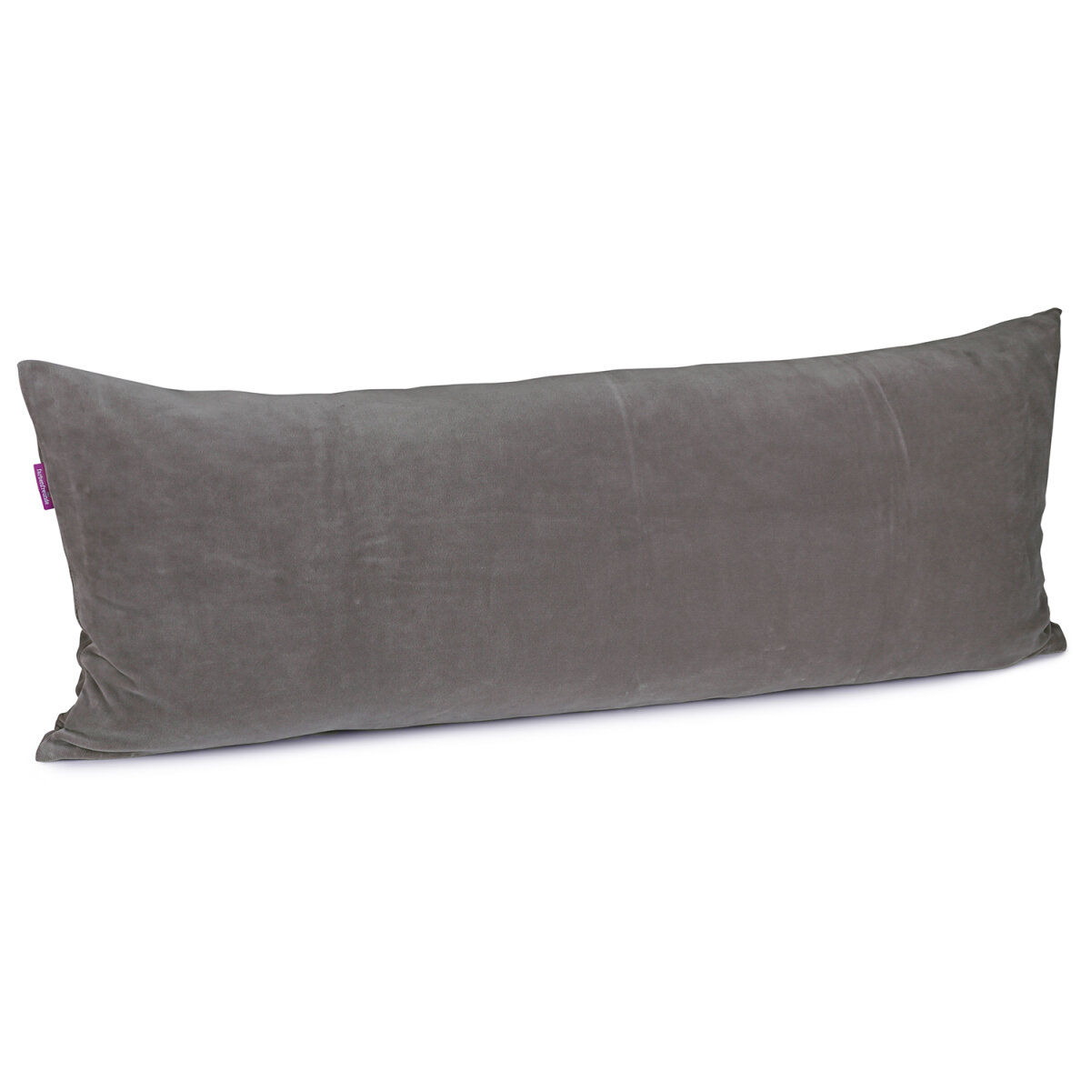 Kissen TOHUWABOHU 30x80cm von farbenfreunde platingrau