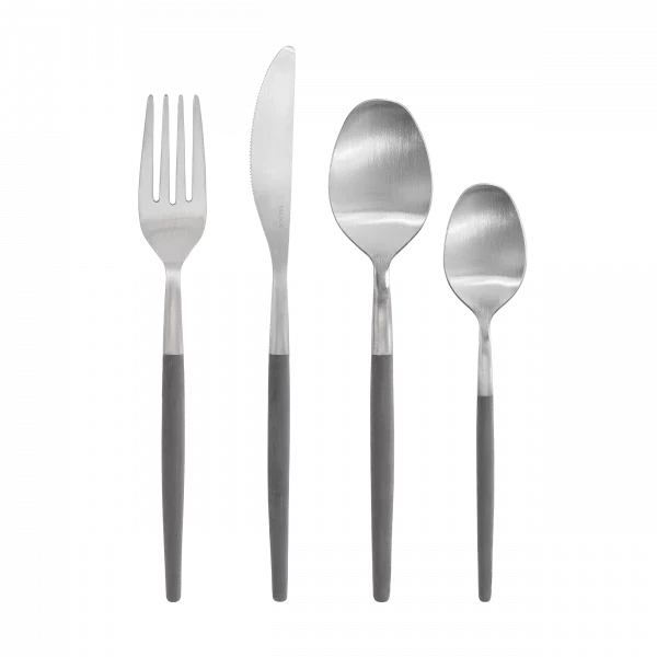 blomus Besteck-Set 16-tlg. -MAXIME- Sharkskin