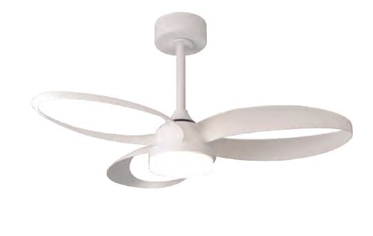 Mantra Infinity Fan Deckenventilator mit LED Beleuchtung weiß