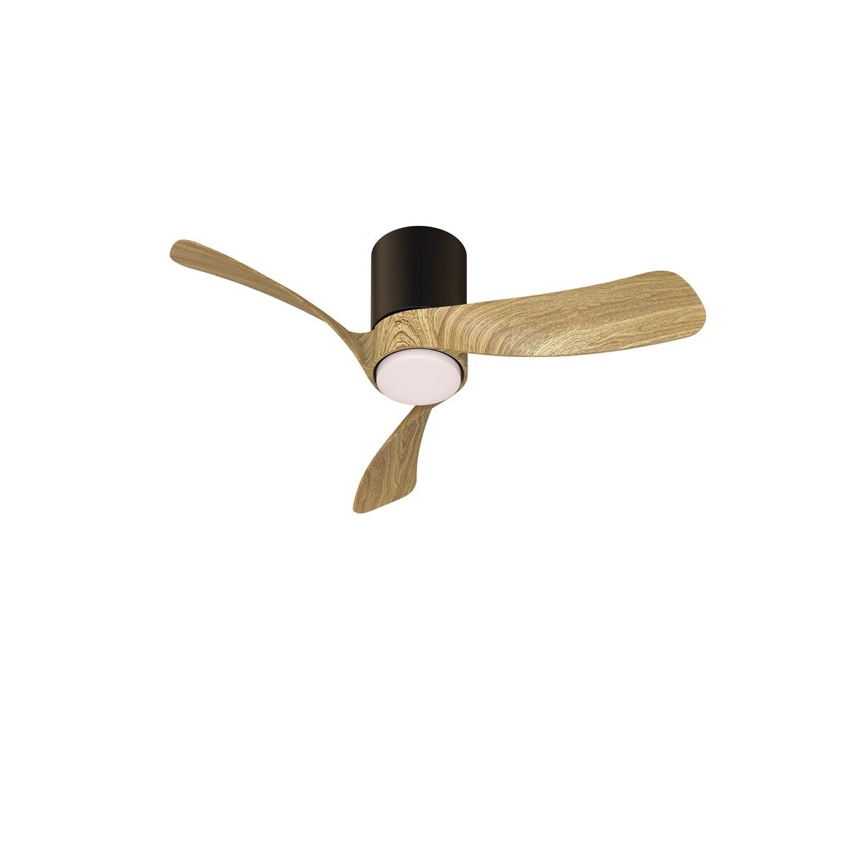 Mantra Nemo XS Deckenventilator mit LED Beleuchtung schwarz/holz