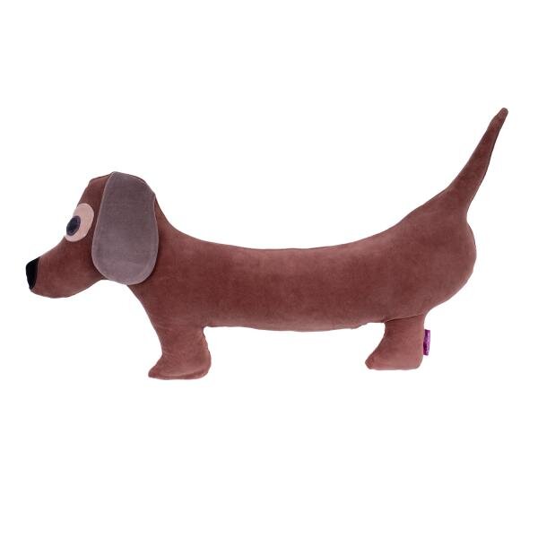 Dackel- Nickykissen komplett ice coffee von farbenfreunde