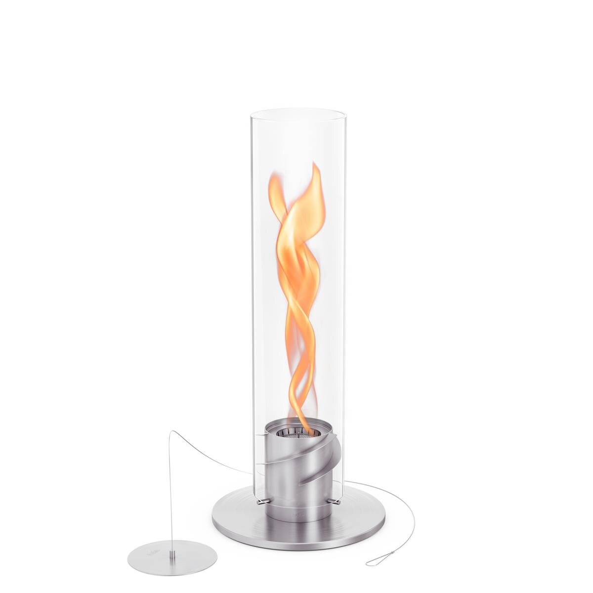 SPIN 1200 Tischfeuer silber