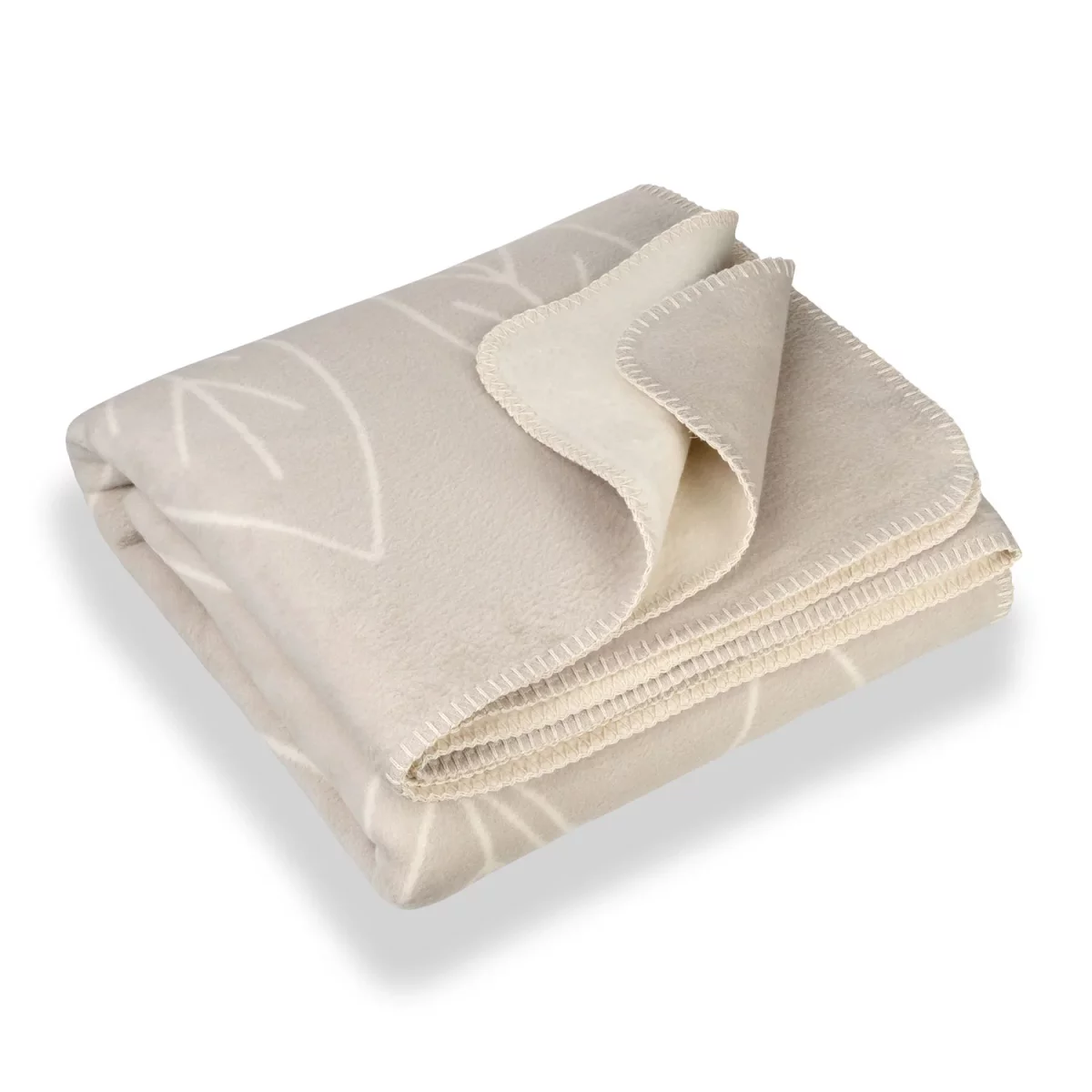 Riema Kuscheldecke Bente beige-natur