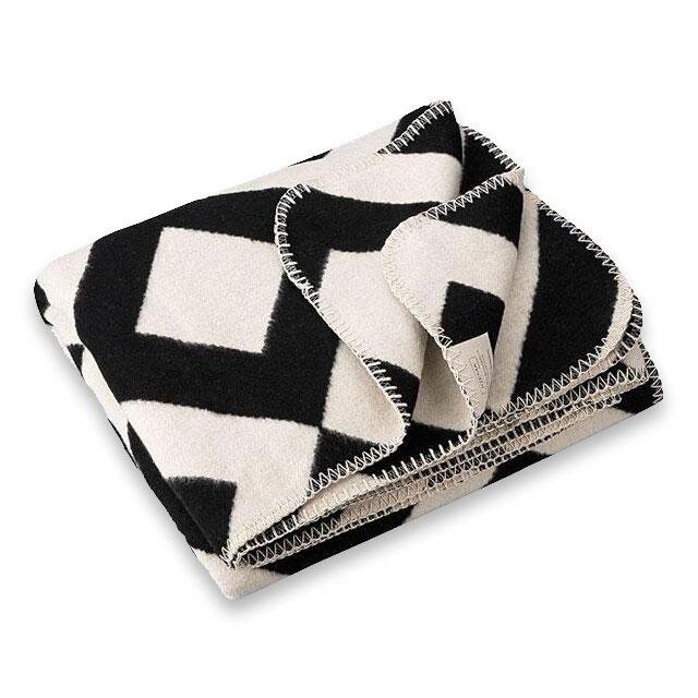 Riema Kuscheldecke Lasse schwarz-natur