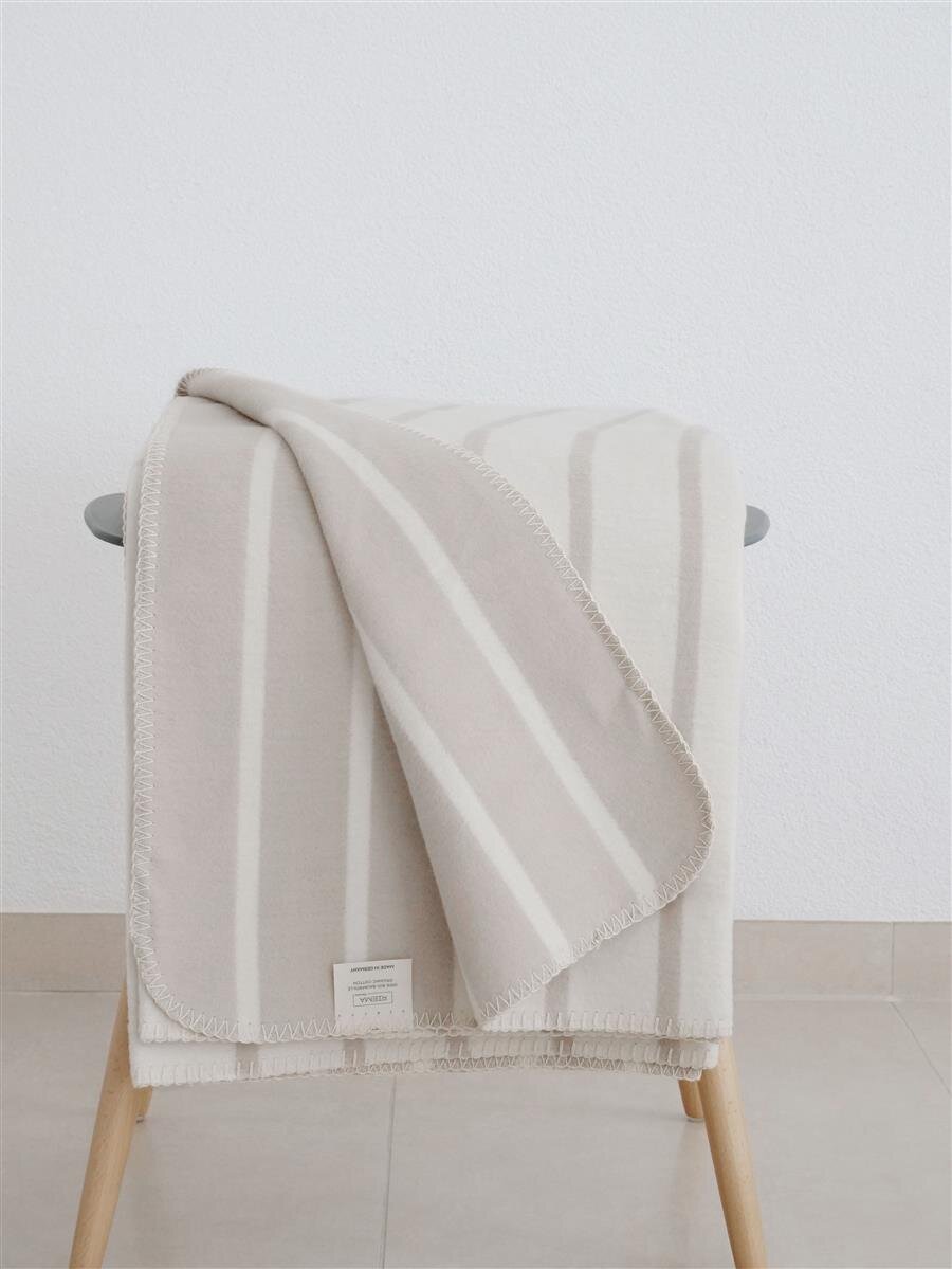 Riema Kuscheldecke ANNA beige-natur