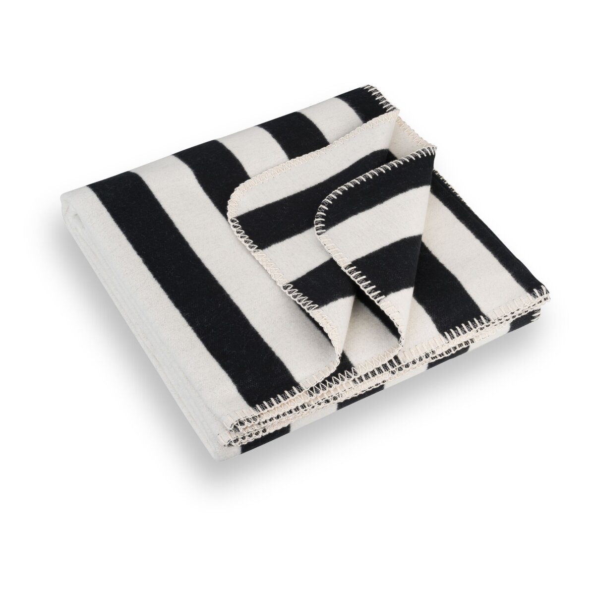 Riema Kuscheldecke SVEA schwarz-natur