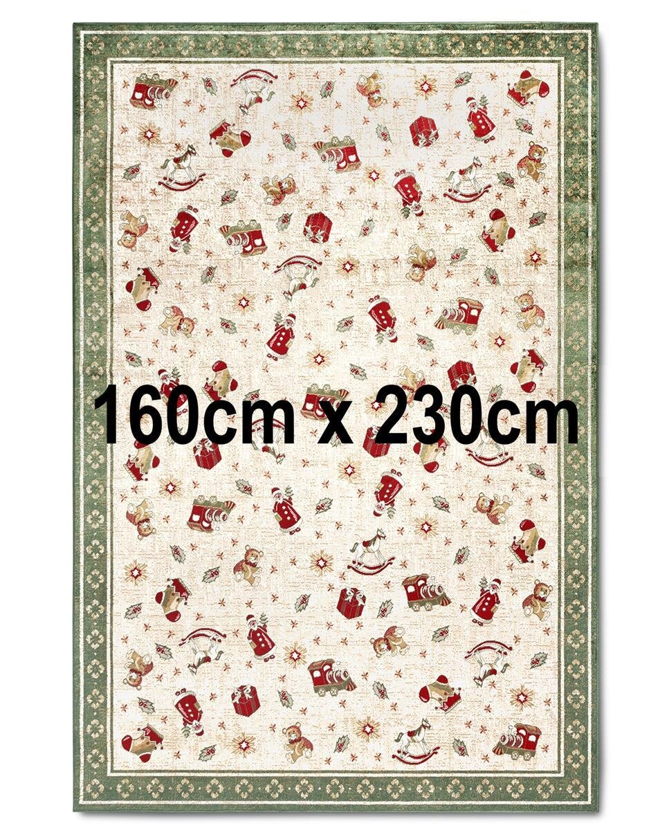 Villeroy & Boch Toy´s Delight Design Teppich Nostalgic Shine Grün 160cm x 230cm