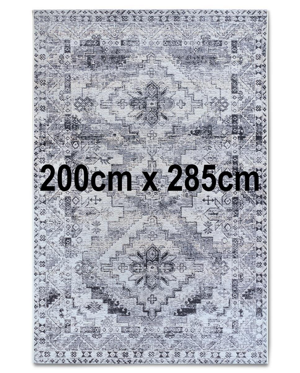 Villeroy & Boch In- & Outdoor Teppich Esther Creme Grau 200cm x 285cm