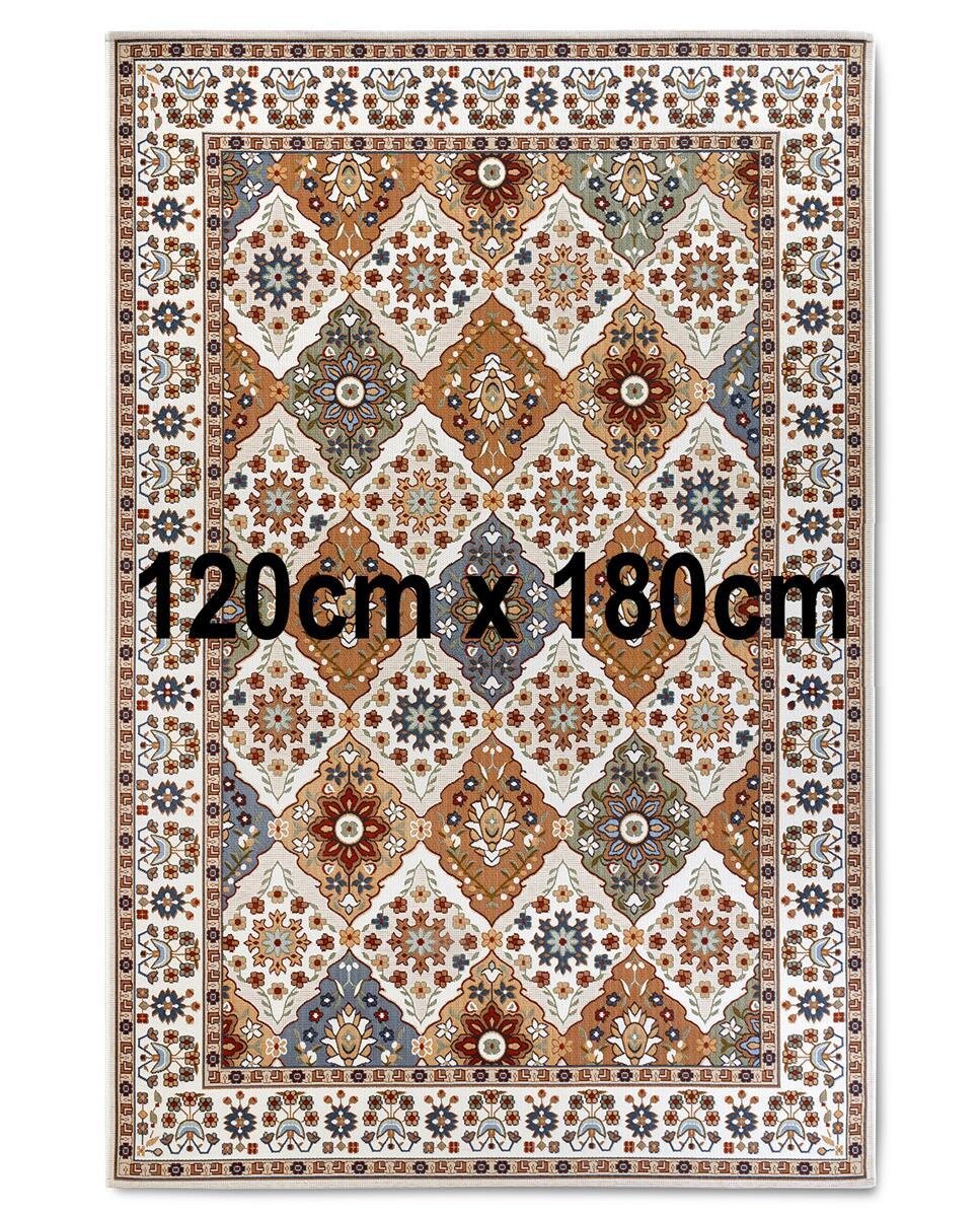 Villeroy & Boch In- & Outdoor Teppich Domenique Creme Bunt 120cm x 180cm