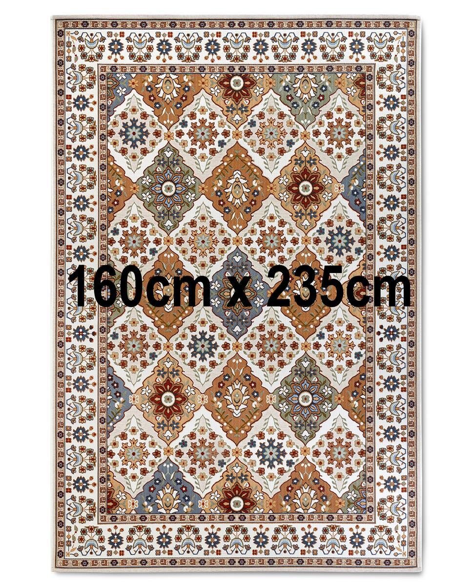 Villeroy & Boch In- & Outdoor Teppich Domenique Creme Bunt 160cm x 235cm