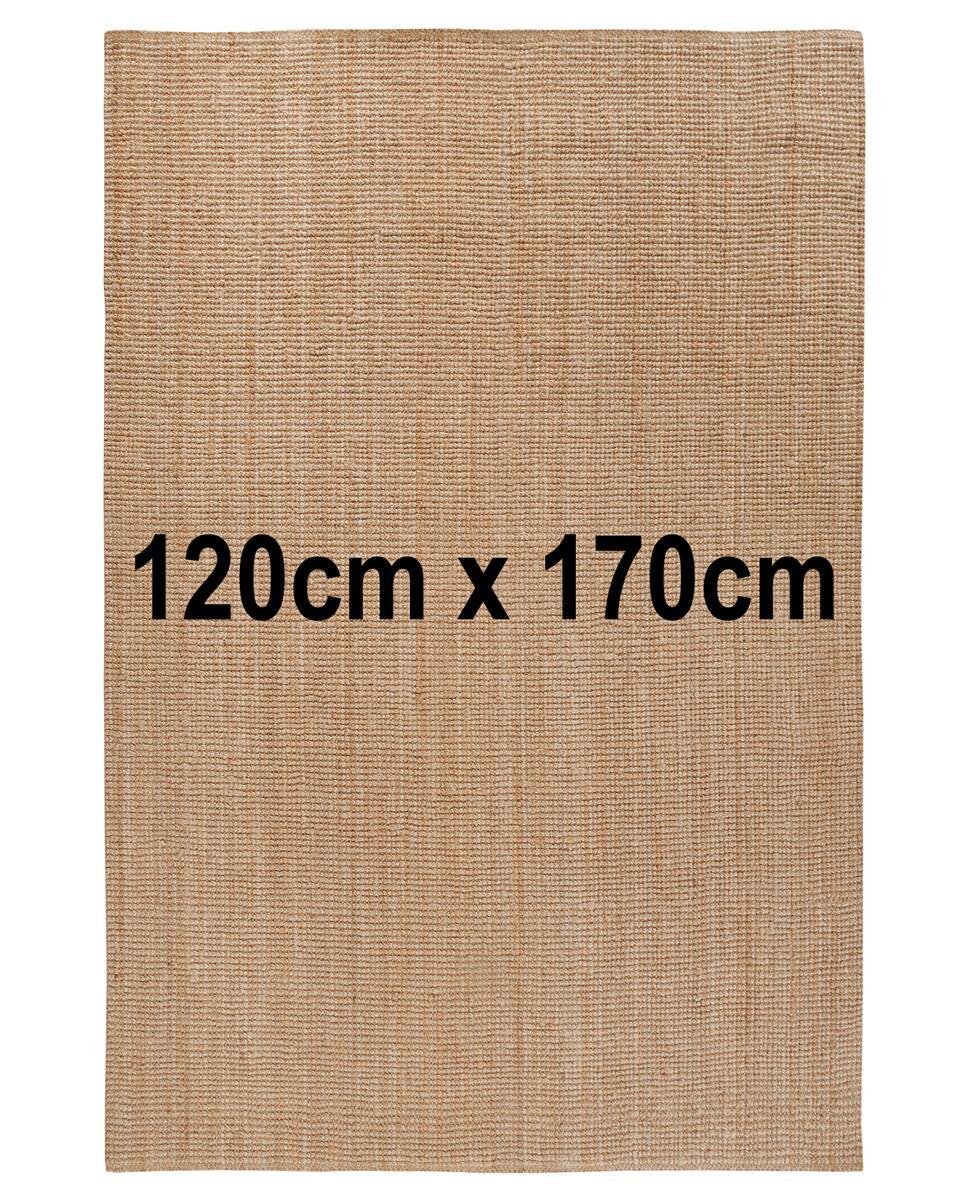 Villeroy & Boch Jute Teppich Rosalie Natur Gold 120cm x 170cm