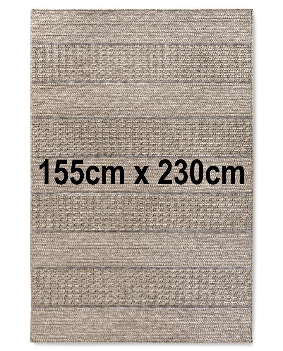 Villeroy & Boch In- & Outdoor Teppich Isabella Natur Braun 155cm x 230cm