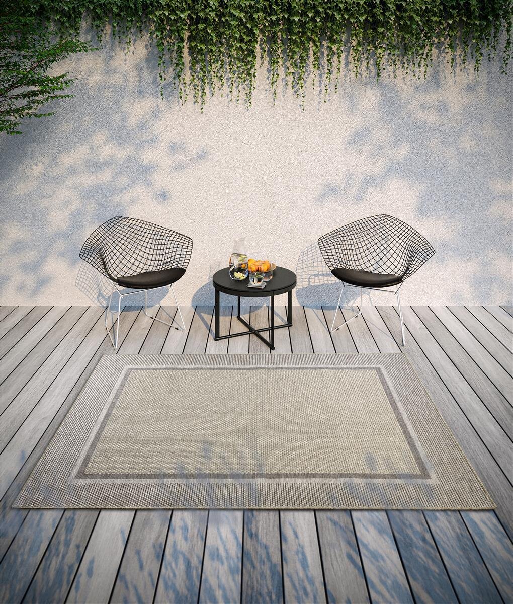 Villeroy & Boch In- & Outdoor Teppich Luitwin Natur Braun