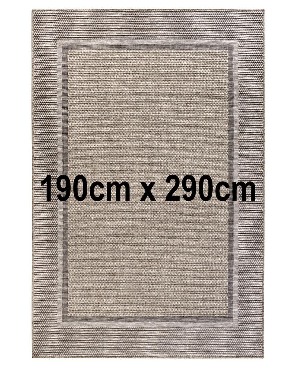 Villeroy & Boch In- & Outdoor Teppich Luitwin Natur Braun 190cm x 290cm