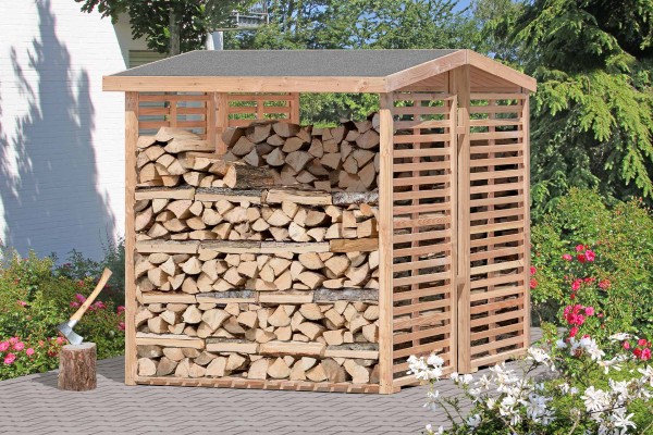 Kaminholzregal KAMO BIG L, Lärche