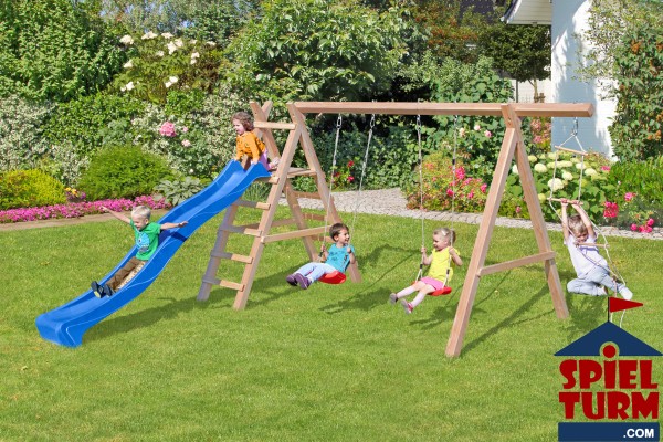 Schaukel / Doppelschaukel Natura 5.2 aus Lärchenholz