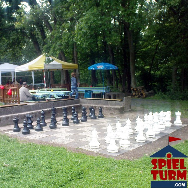 Großes Outdoor Schachspiel