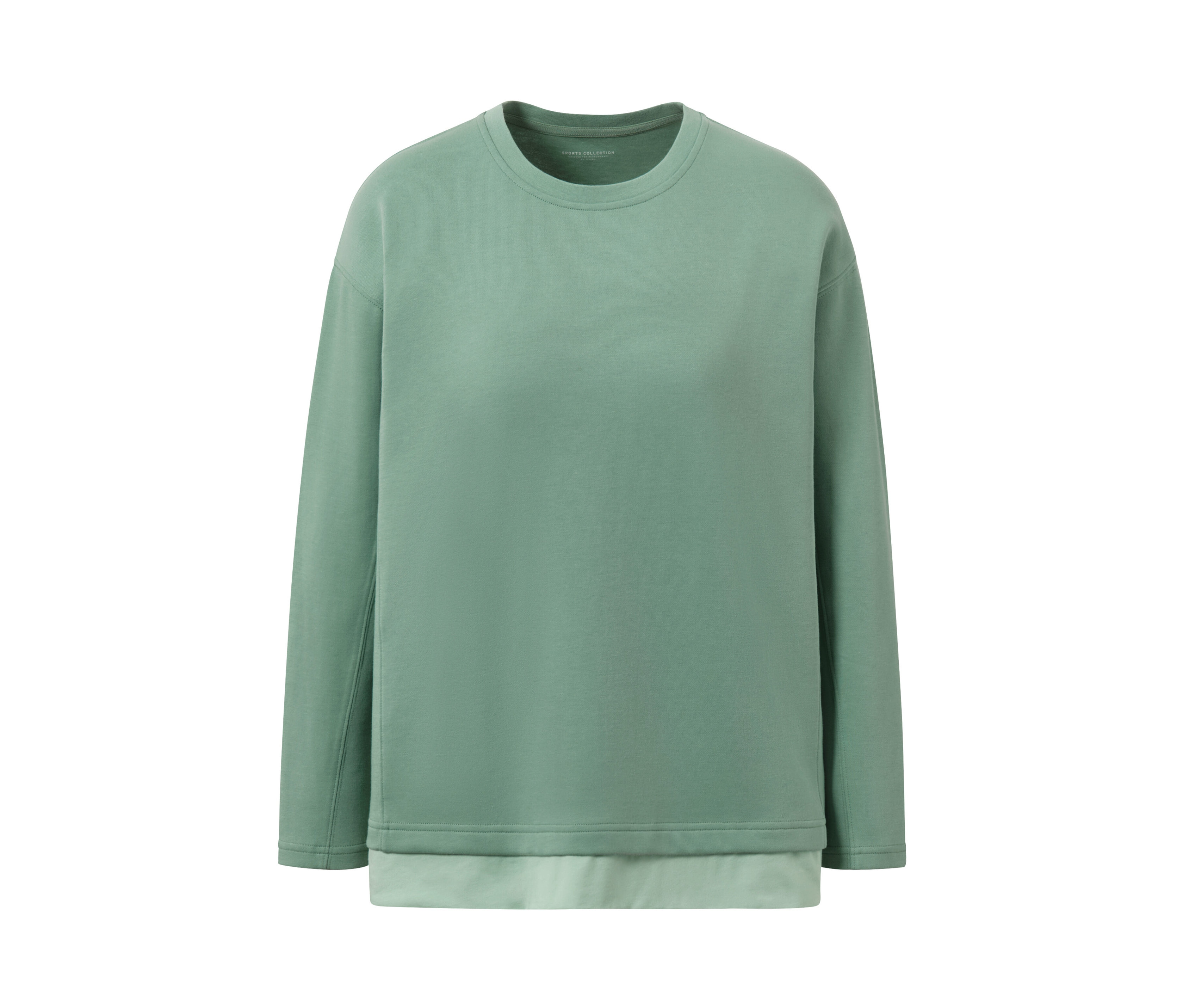 Tchibo - Oversized Fitness-Longsleeve - Damen - Gr. XS - grün