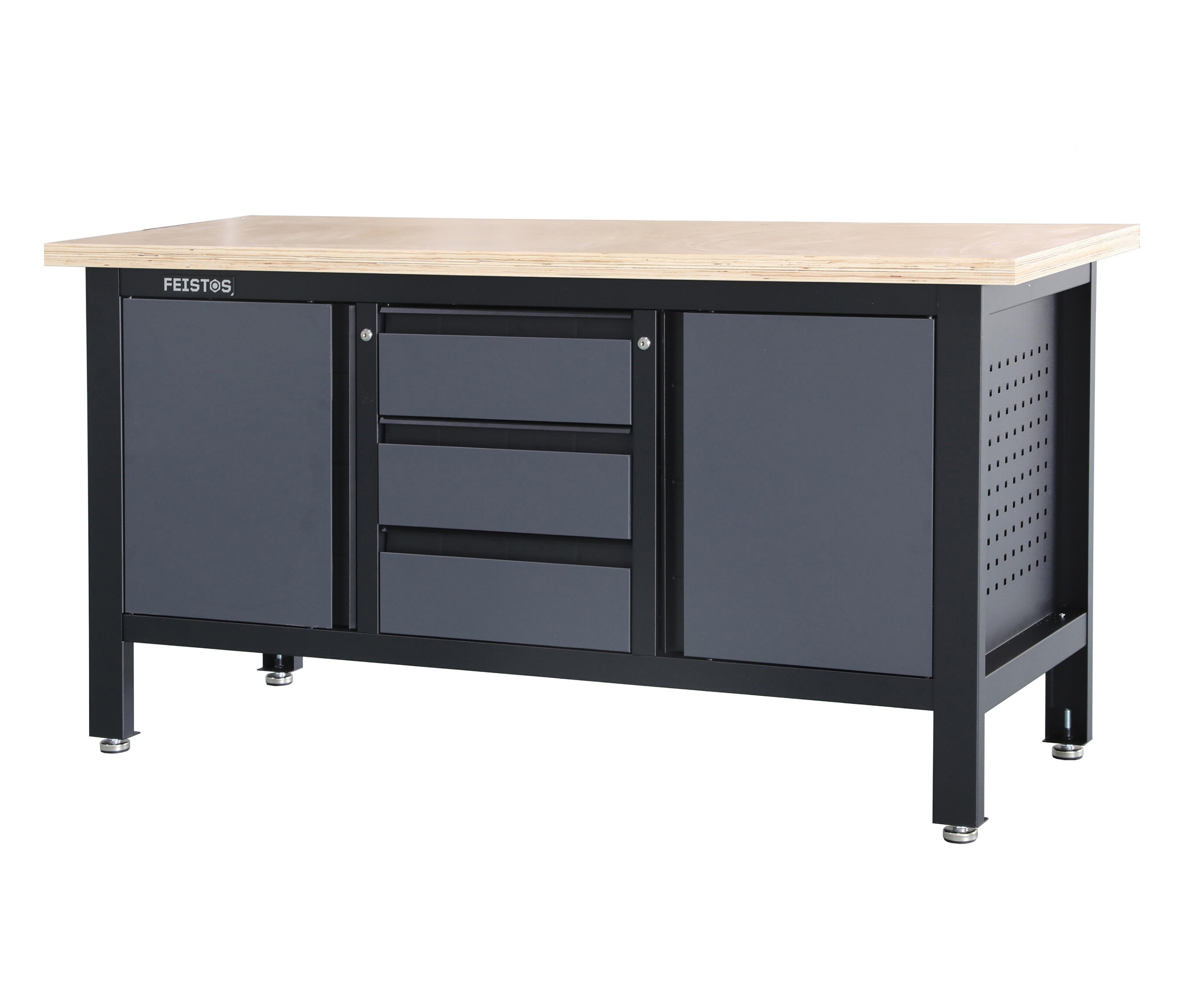 Tchibo - Feistos Werkbank »Heros 2« - schwarz