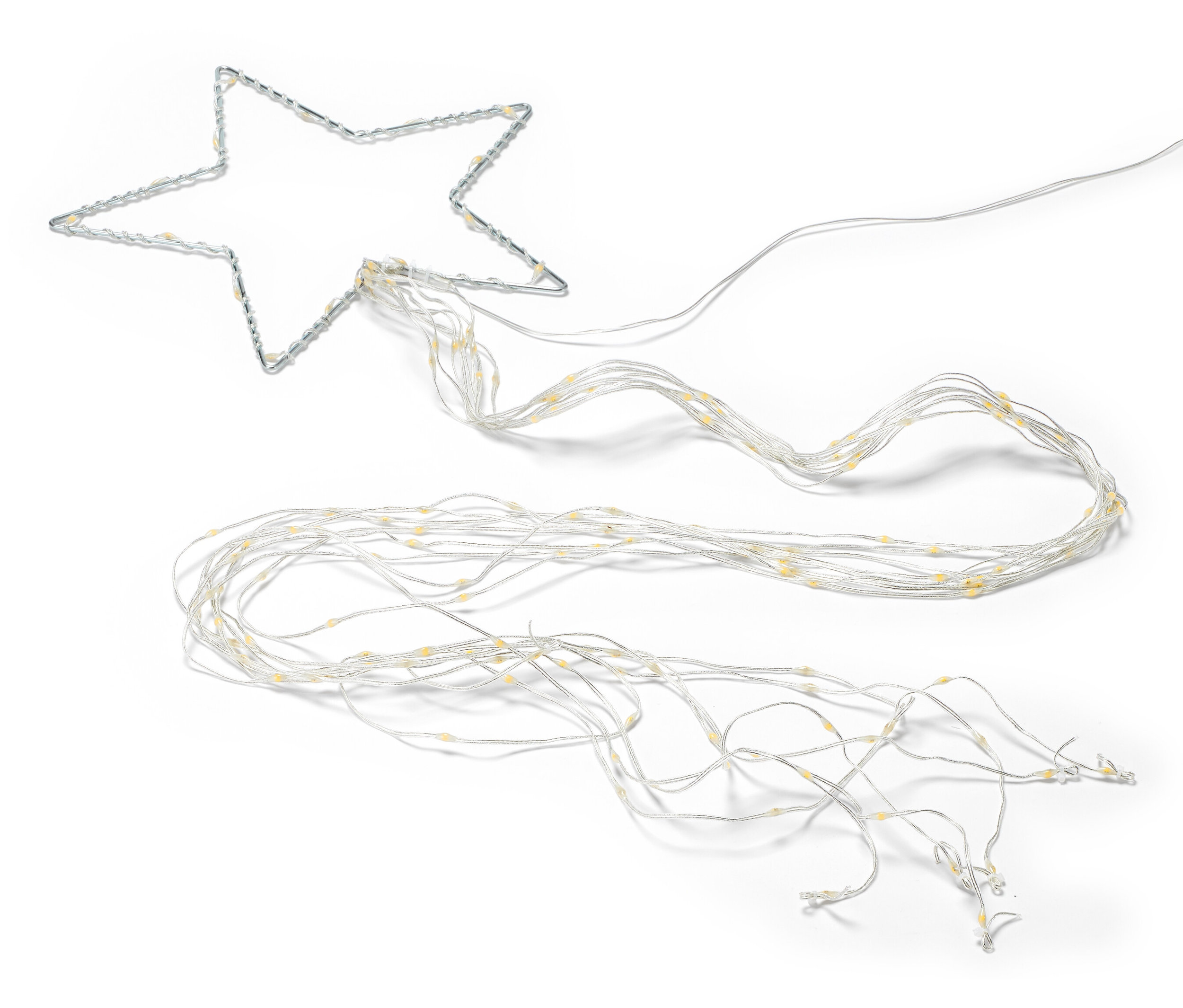 Tchibo - LED-Silhouette »Stern« - silber