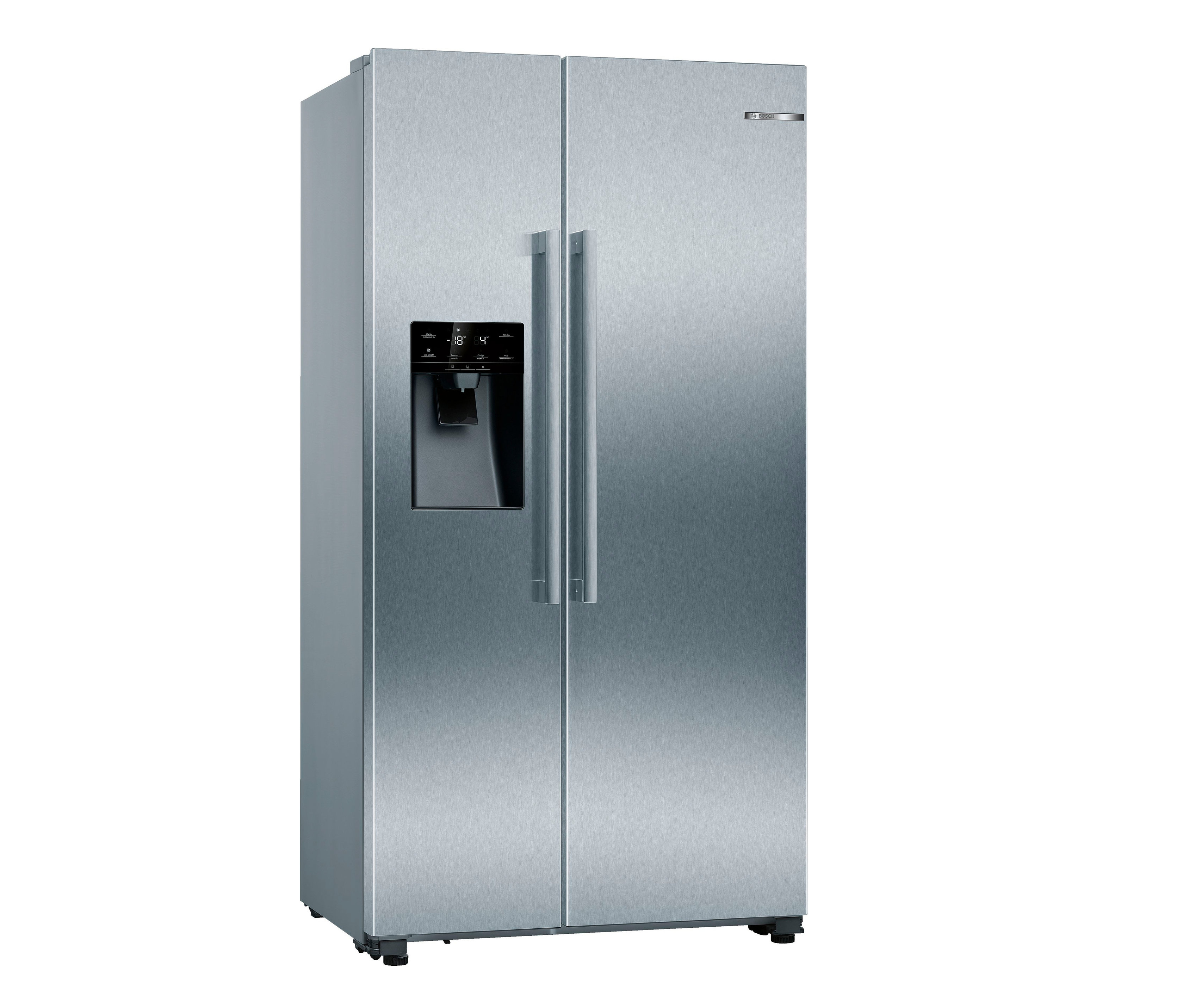 Bosch-Side-by-Side-Kühl-Gefrier-Kombination Kai93Vifp - silber