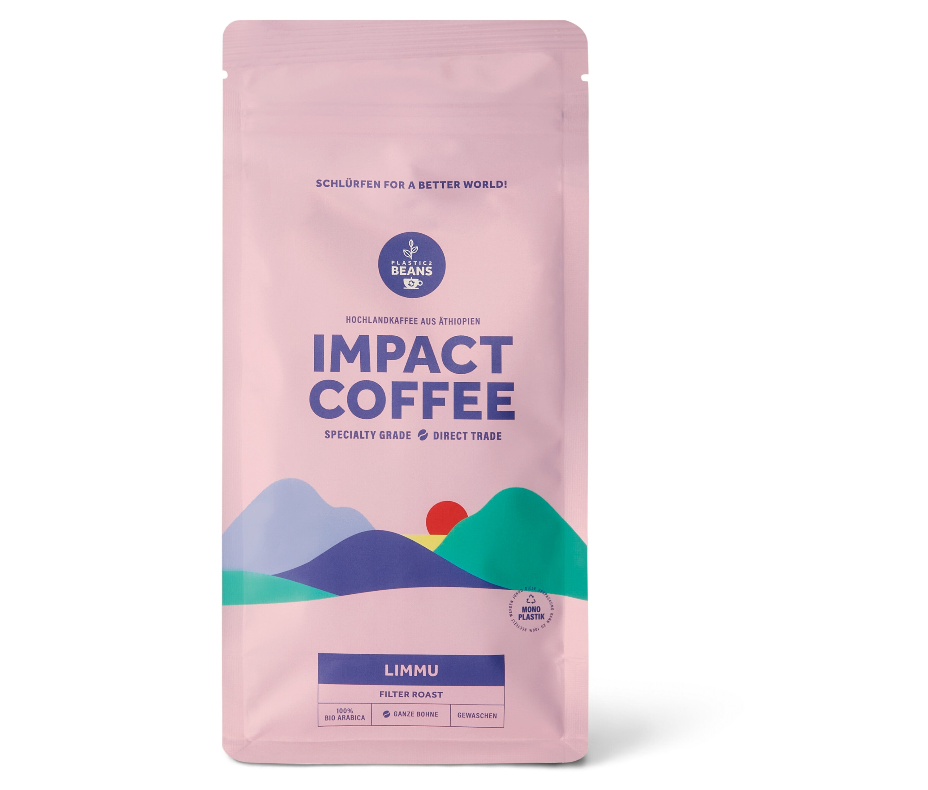 Impact Coffee - Limmu Omni-Roast Bio - 250 g Ganze Bohne - Intensität: 4/6