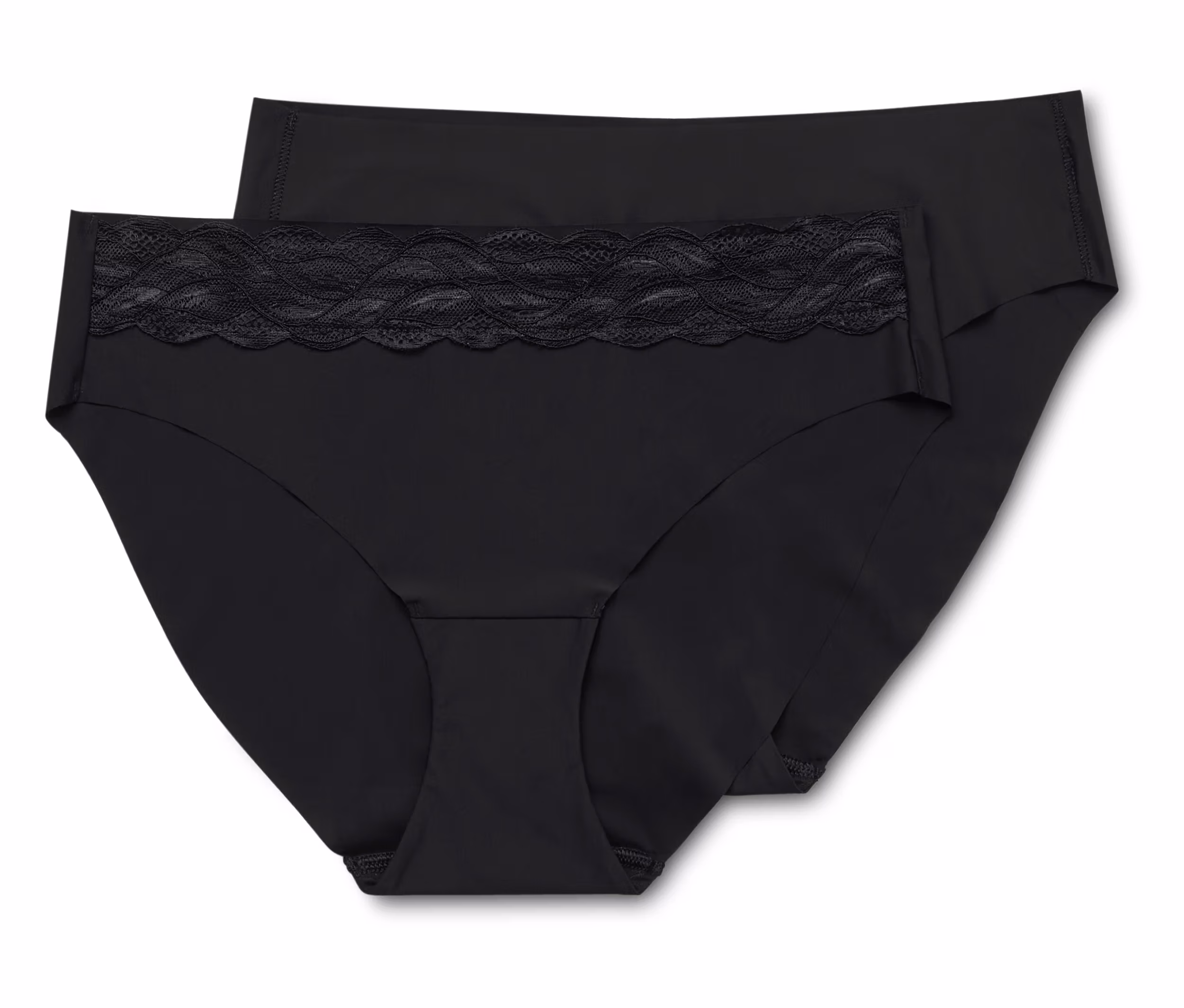 Tchibo - 2 Magic-Cut-Slips - Damen - Gr. XS - schwarz