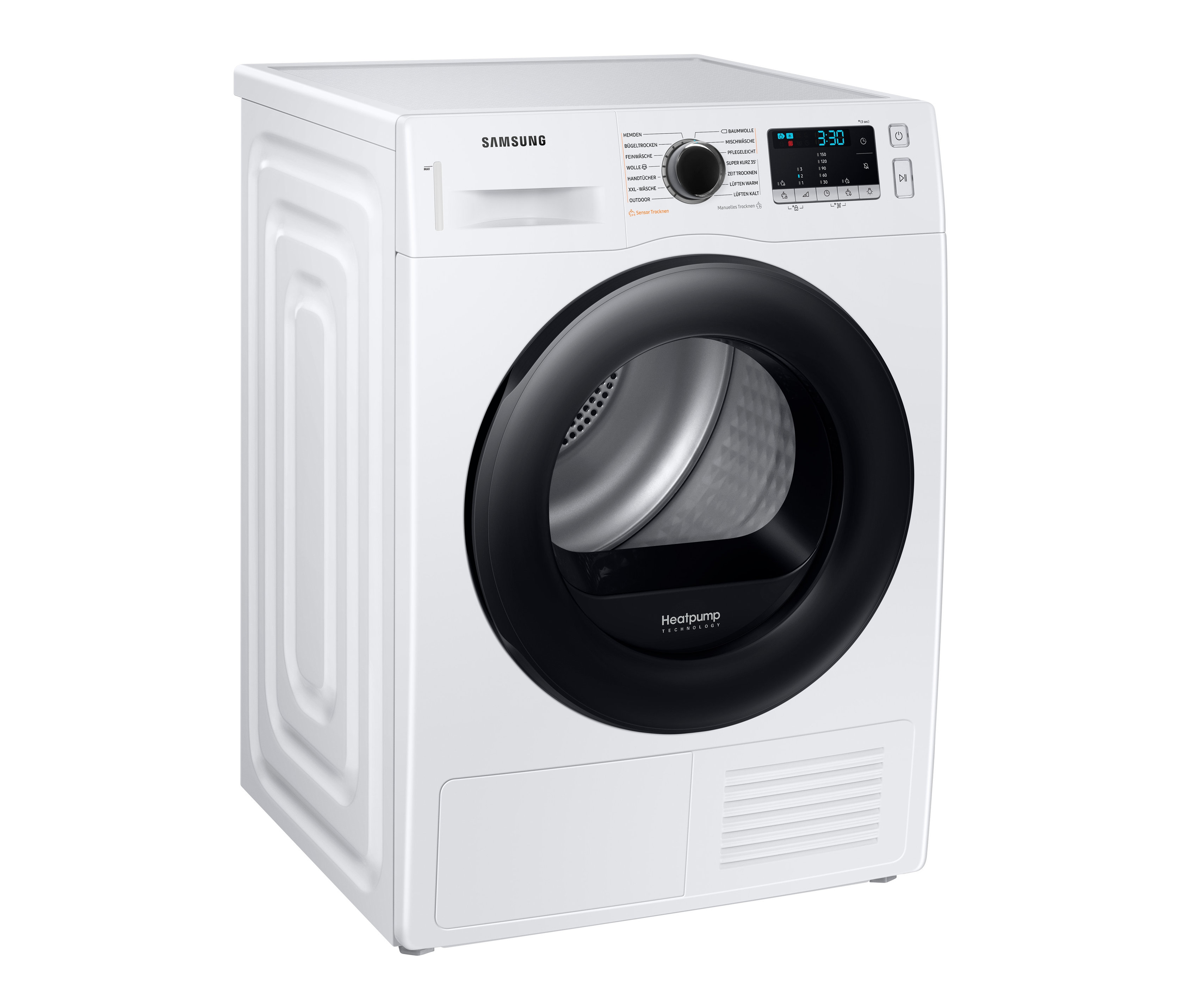 Samsung-Wärmepumpentrockner »Dv91Ta040Ae/Eg« - schwarz