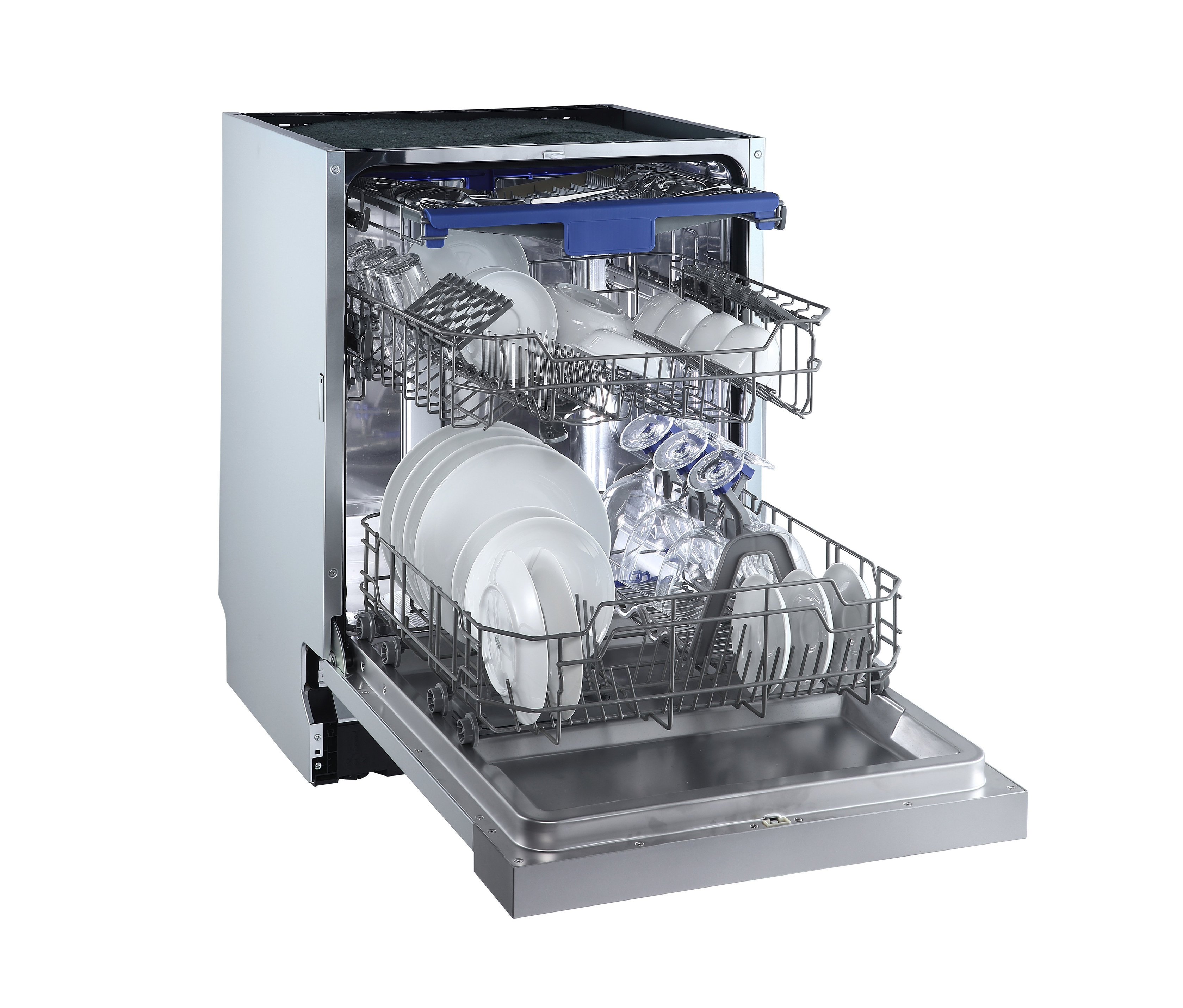 Tchibo - Respekta teilintegrierbarer-Geschirrspüler »Gsp60Ibatidm« - silber