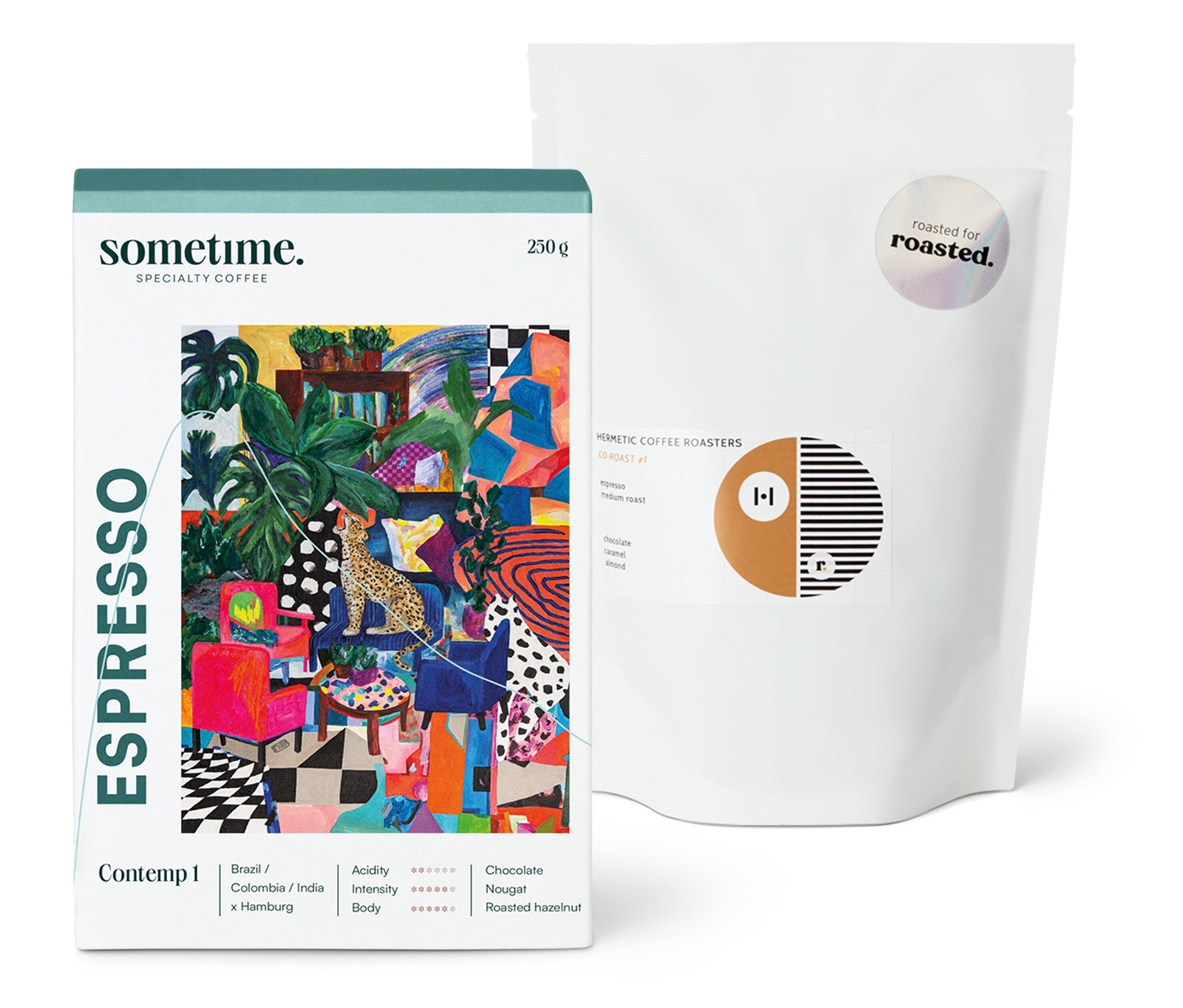 Tchibo - Espresso Probierpaket - 'Moin Hamburg' - 2 x 250 g Ganze Bohne