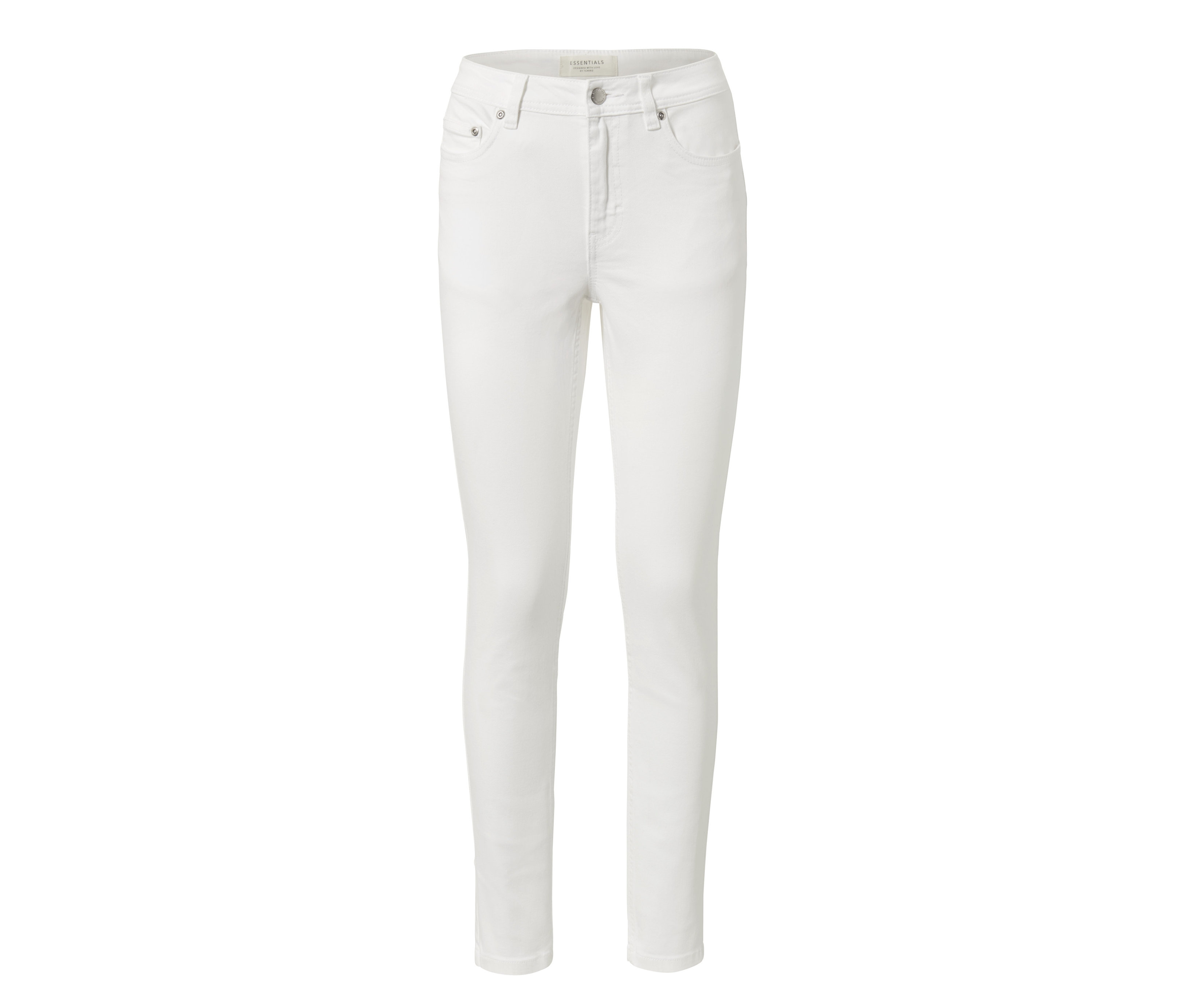 Tchibo - Colored Denim »Fit Emma« - Damen - Gr. 36 - creme