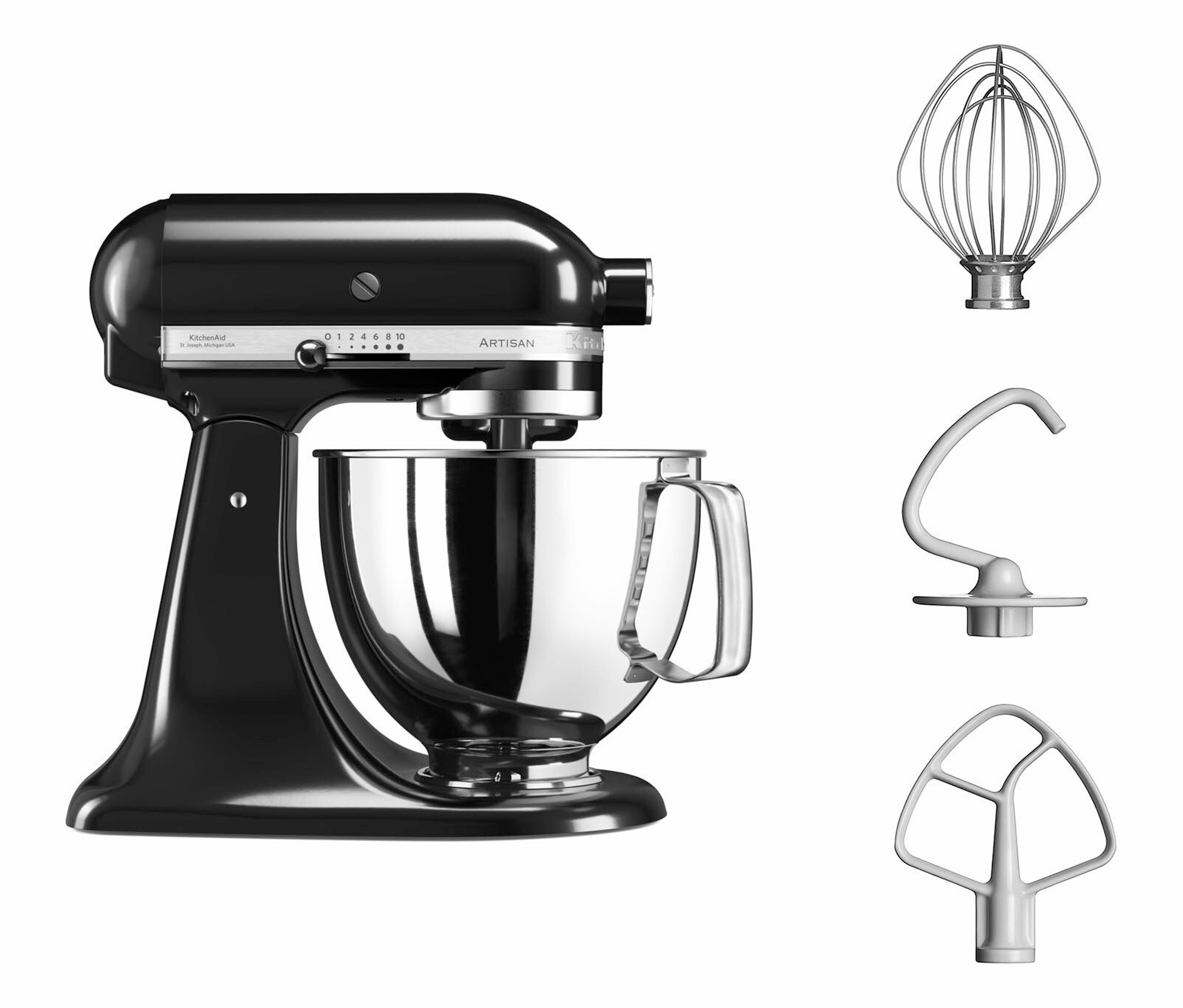 KitchenAid Küchenmaschine »Artisan 5Ksm125« - schwarz