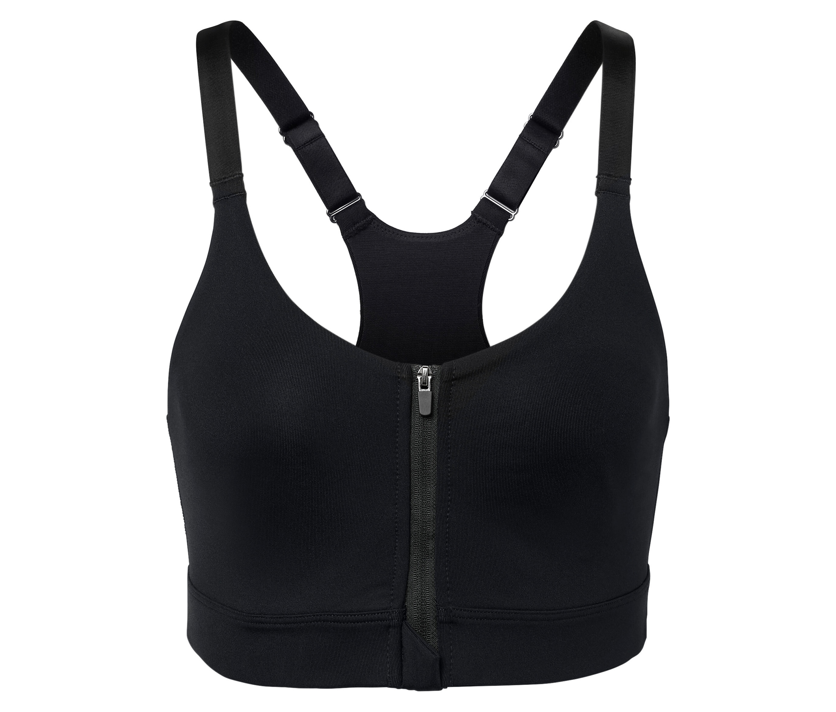 Tchibo - Sport-BH mit Frontreißverschluss - Damen - Gr. 80D - schwarz