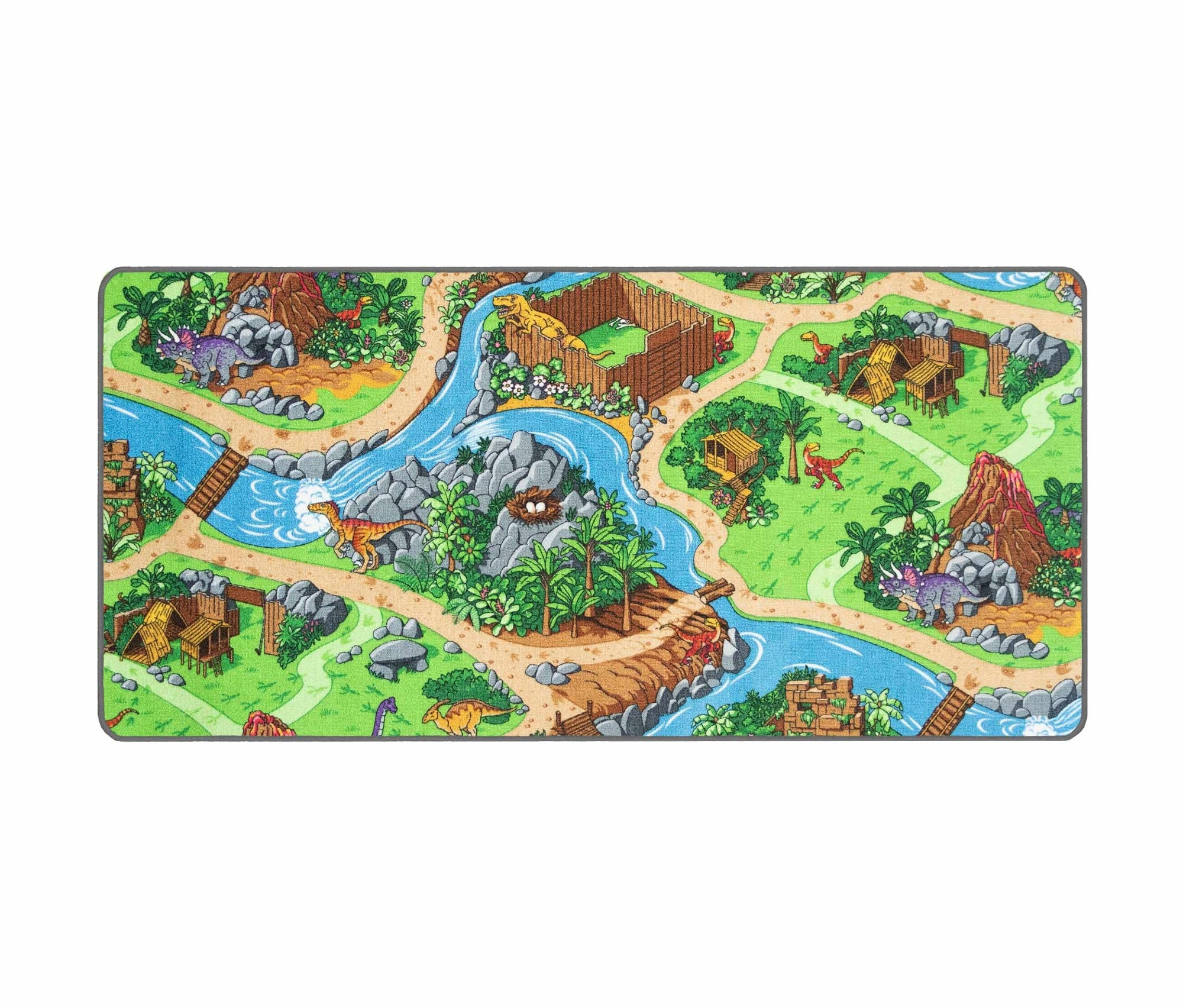 Tchibo - Kinderteppich »Dino« - mehrfarbig