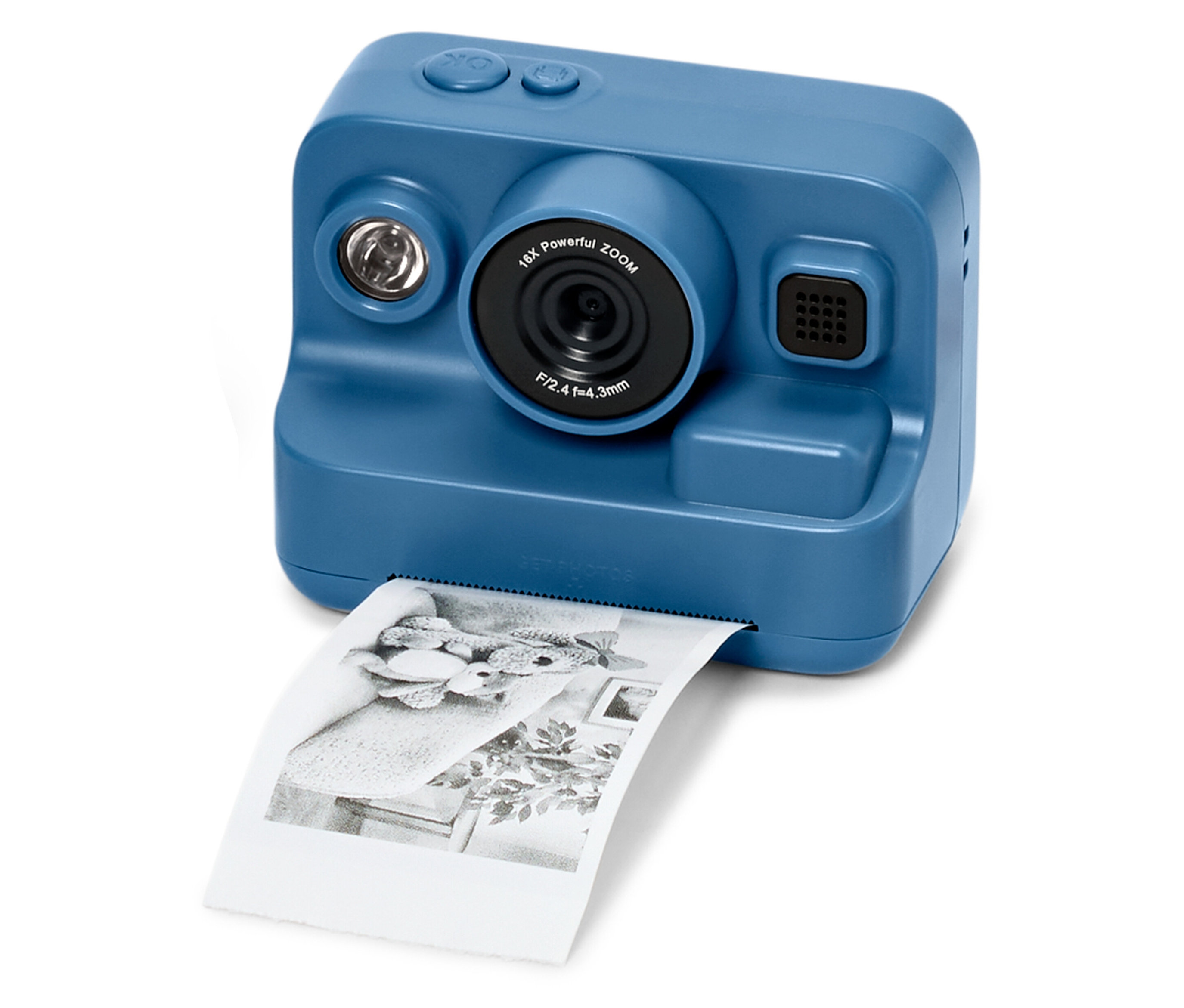 Tchibo - Kamera mit Drucker - blau