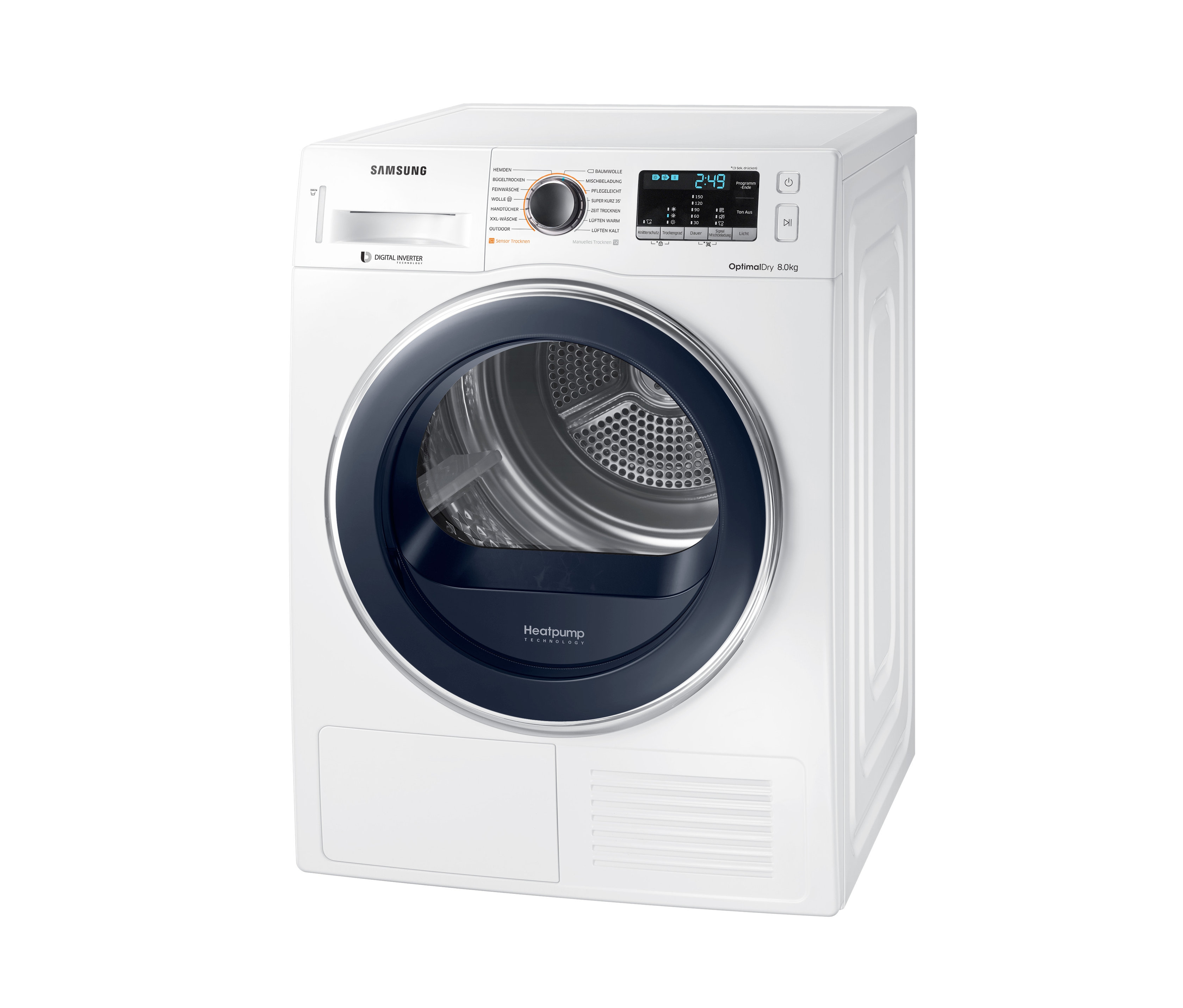 Samsung-Wärmepumpentrockner »Dv81M5210Qw/Eg« - weiß