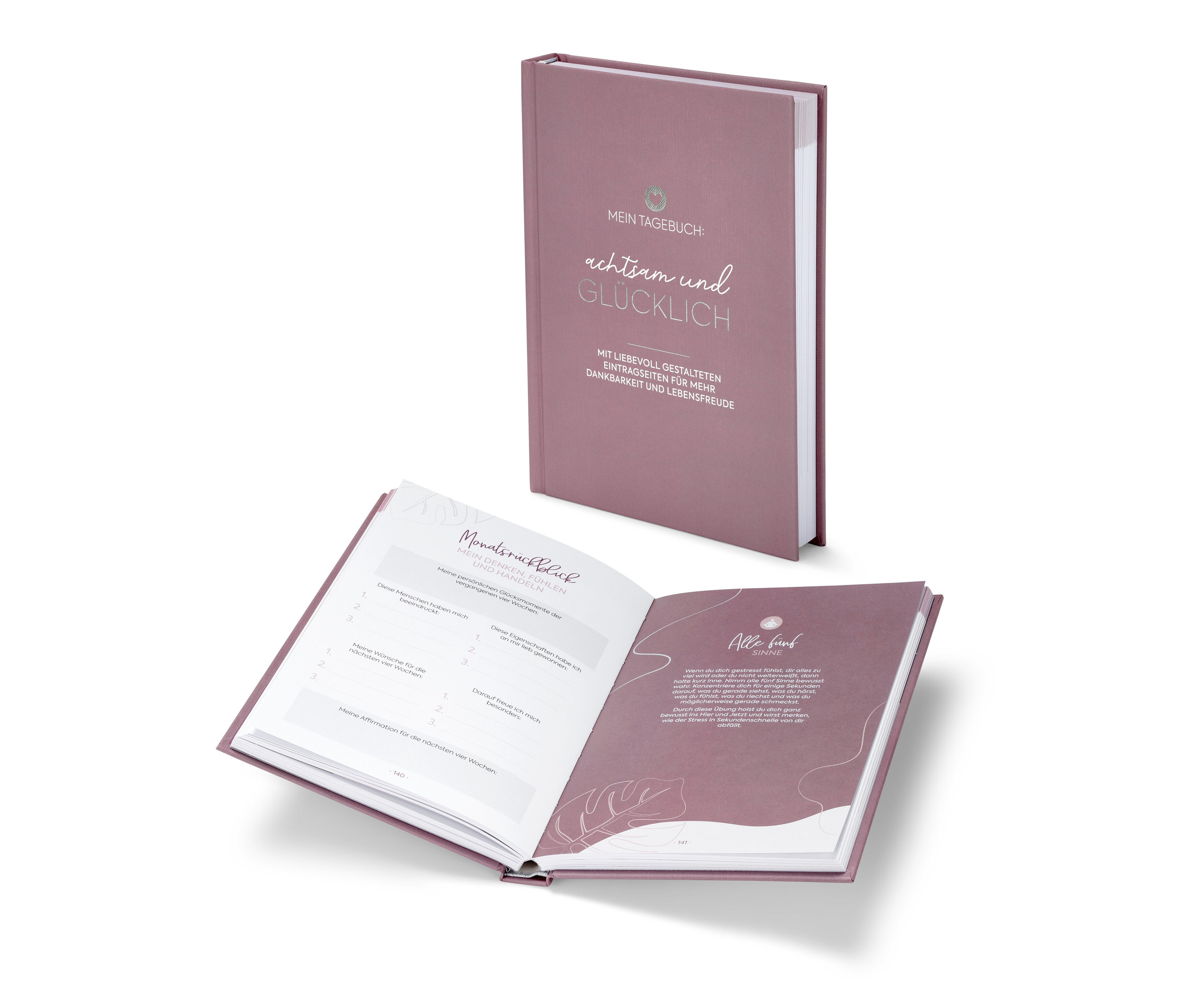 Tchibo - Buch: »Mein Tagebuch ‒ achtsam und Glücklich«