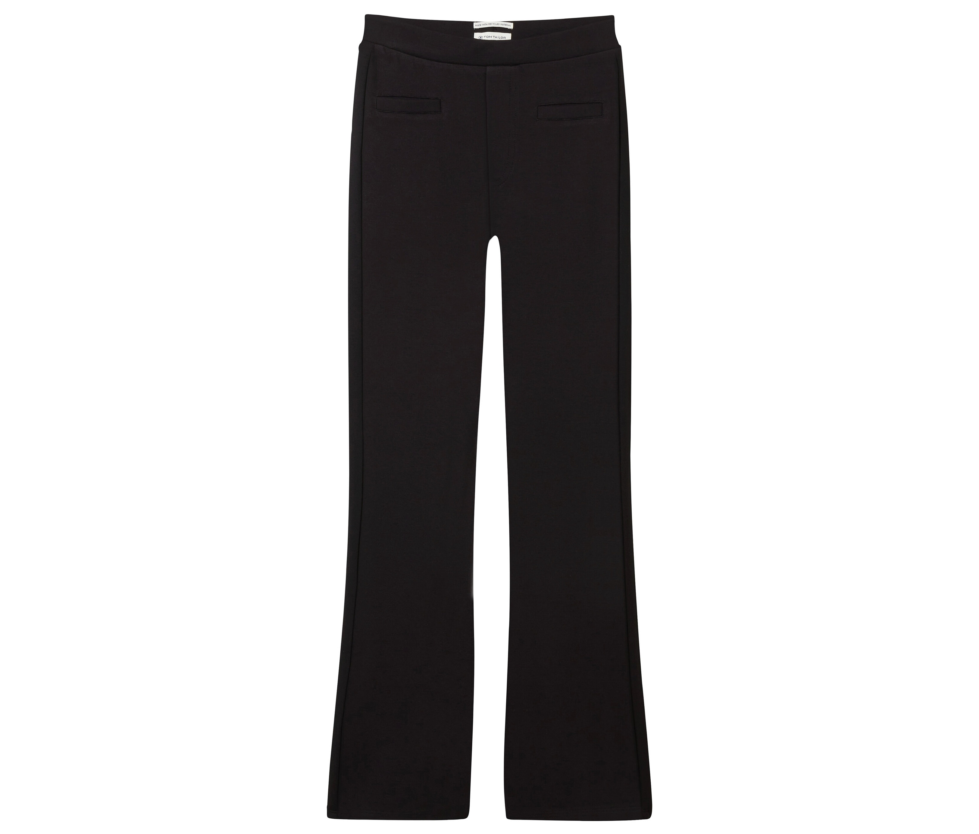 Tom Tailor Kinder-Flared-Leggins - Damen - Gr. 128 - schwarz