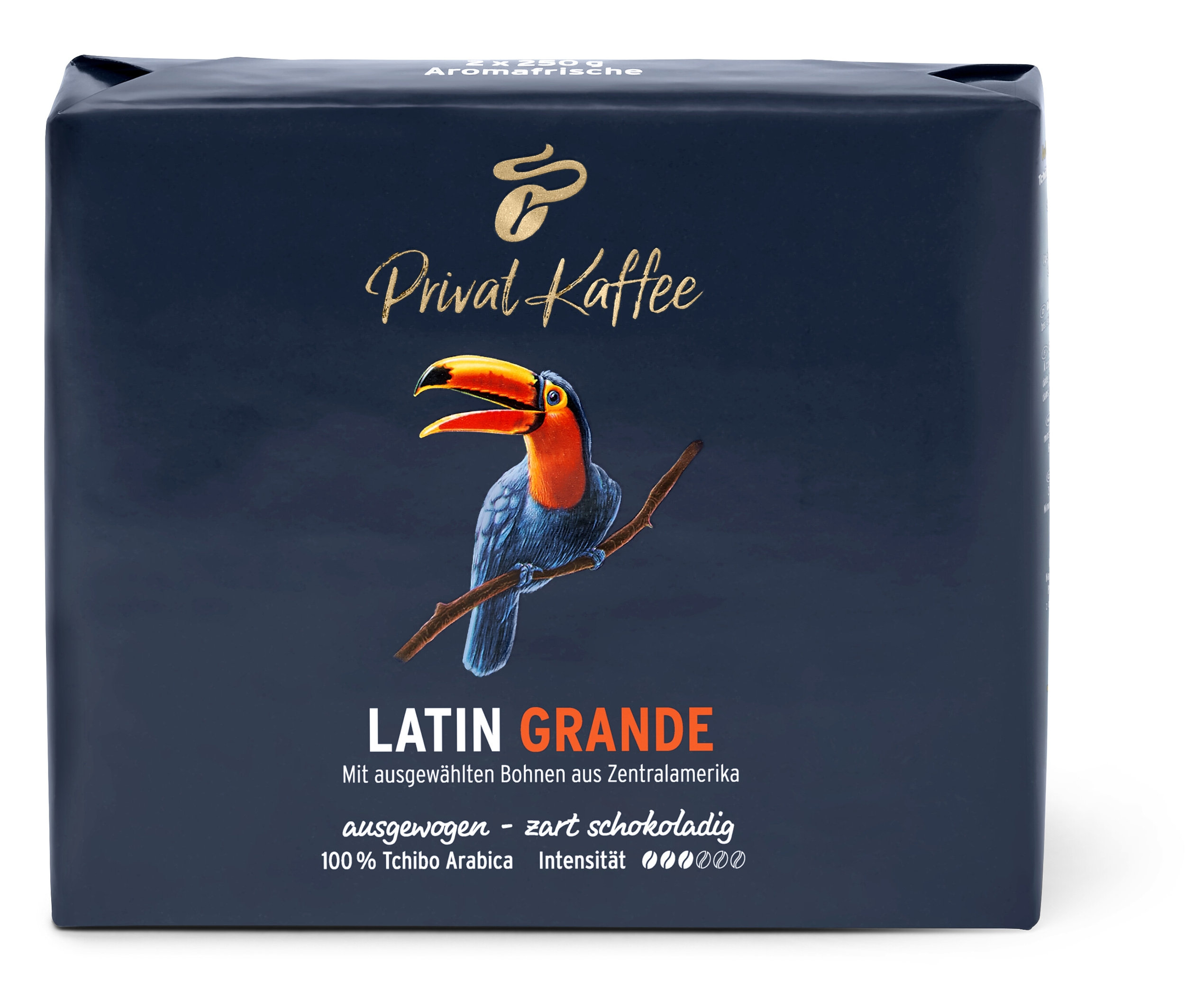 Tchibo - Privat Kaffee Latin Grande - 1x 500 g Gemahlen - Intensität: 3/6