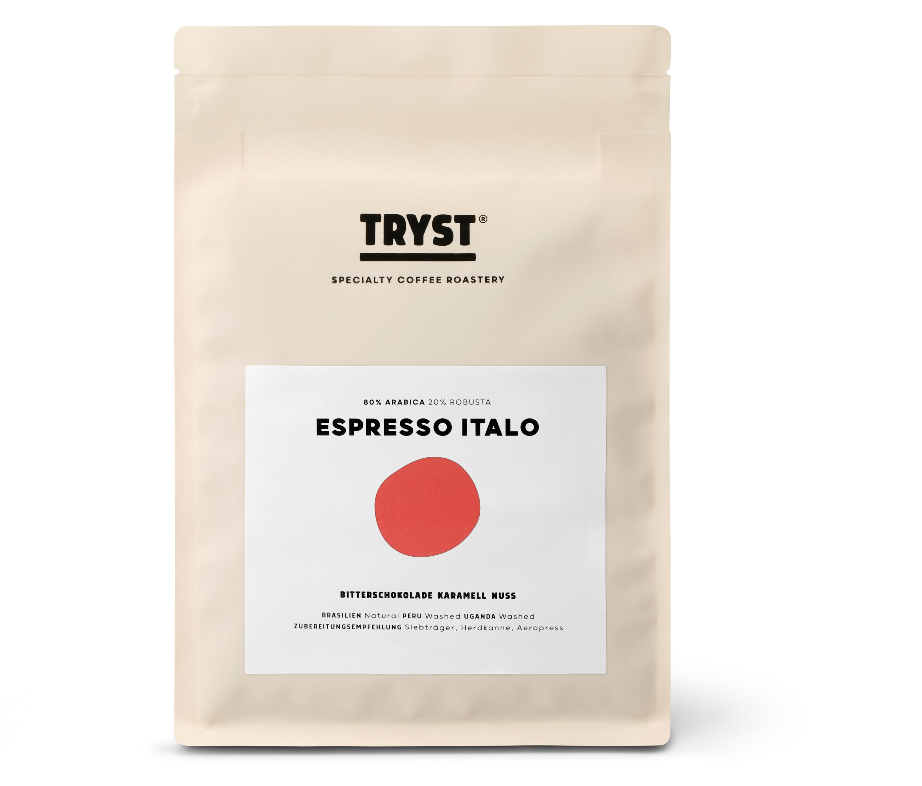Tchibo - Tryst - Espresso Italo - 250 g Ganze Bohne - Intensität: 5/6