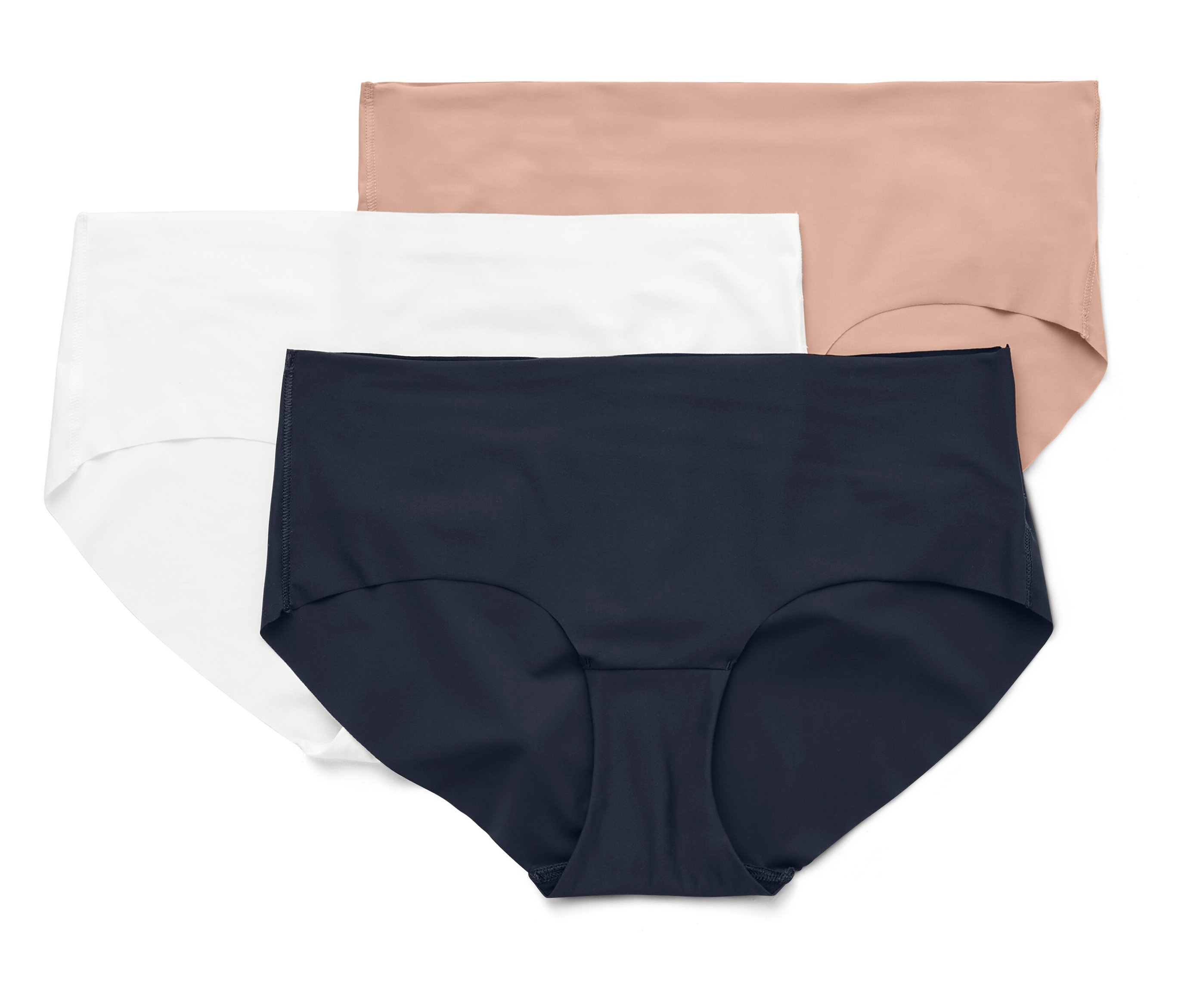 Tchibo - 3 Magic-Cut-Slips - Damen - Gr. XS - dunkelblau