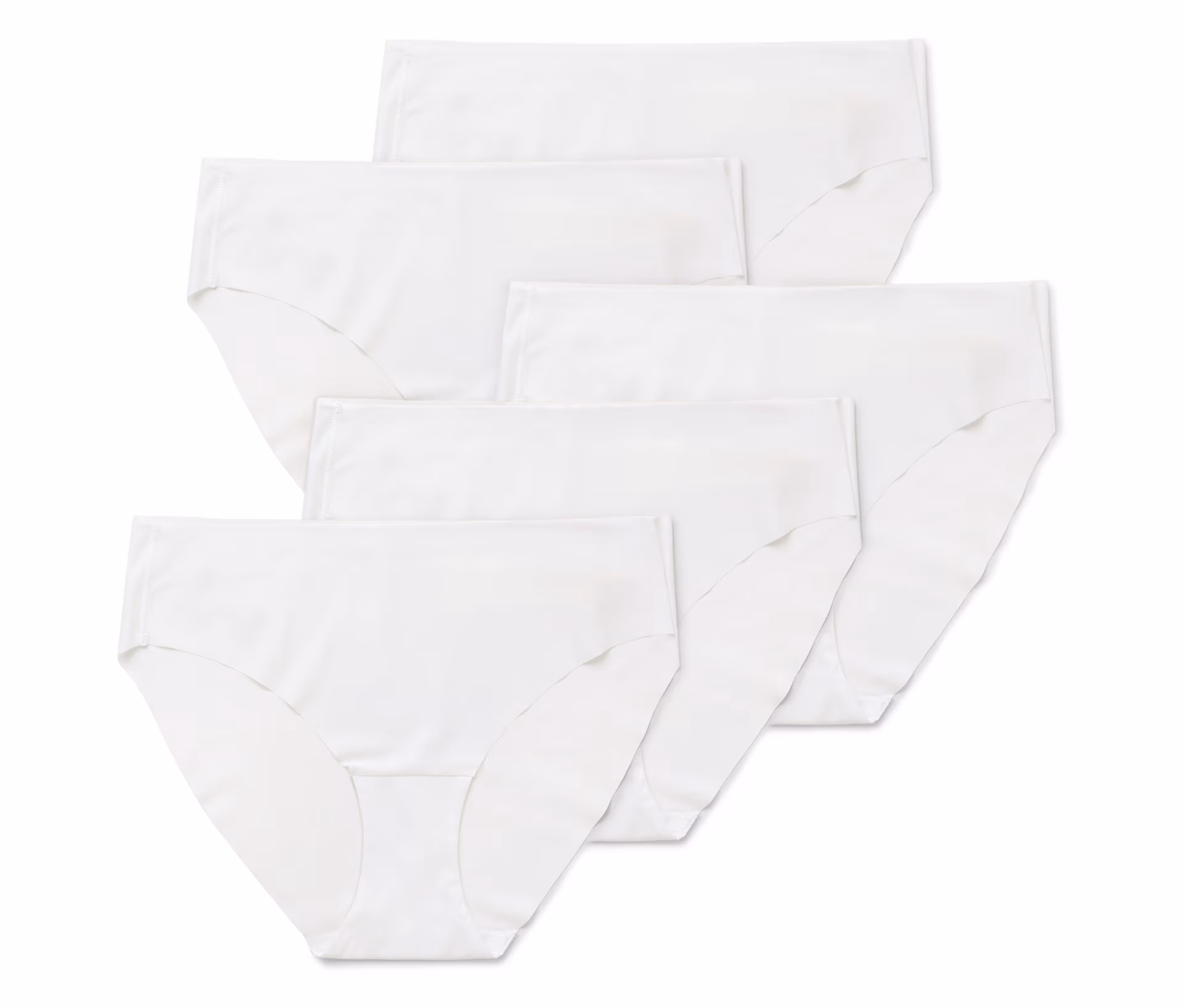Tchibo - 5 Magic-Cut-Slips - Damen - Gr. XS - weiß