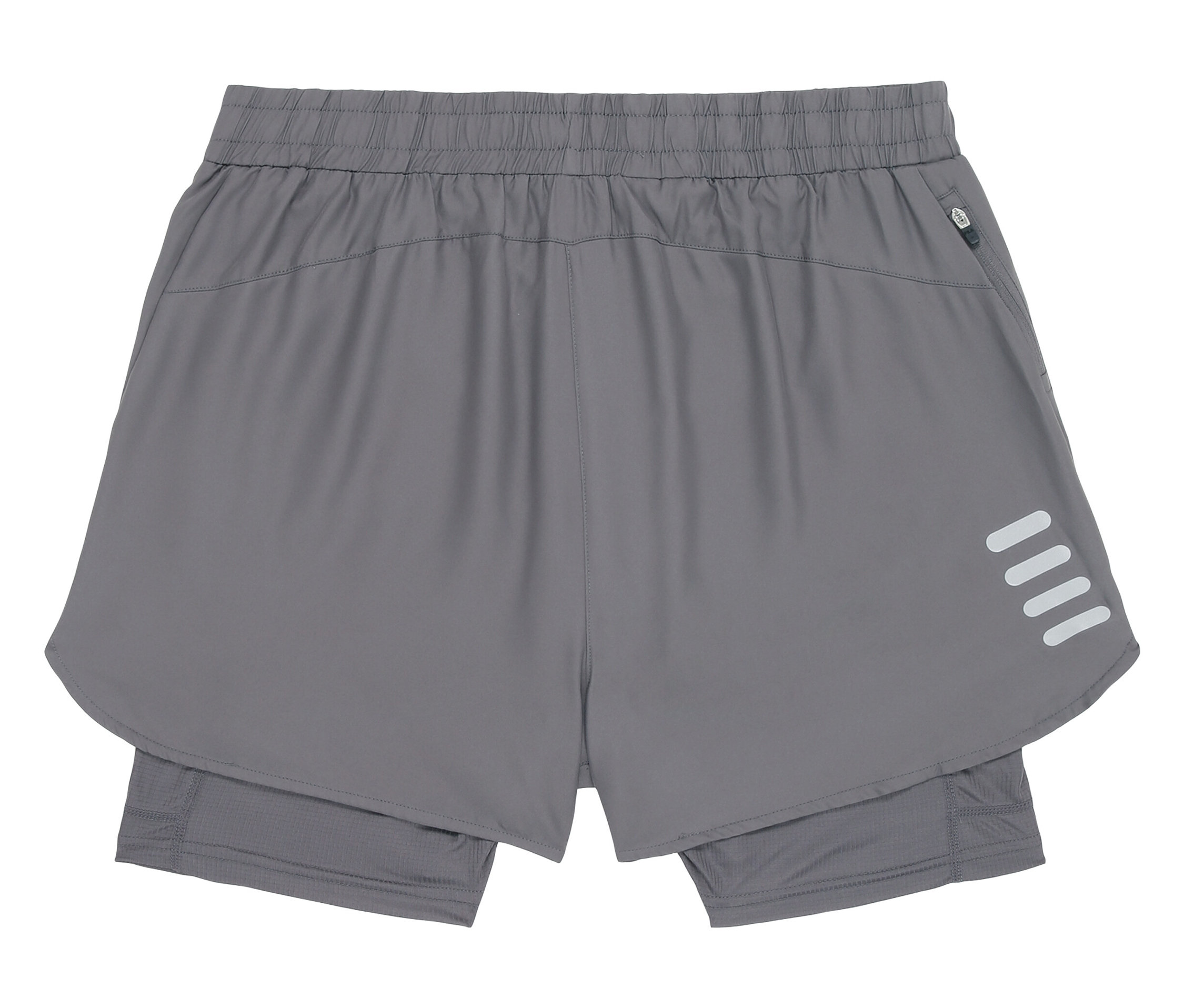 Fila Herren-Funktionsshorts - Herren - Gr. XXL - grau