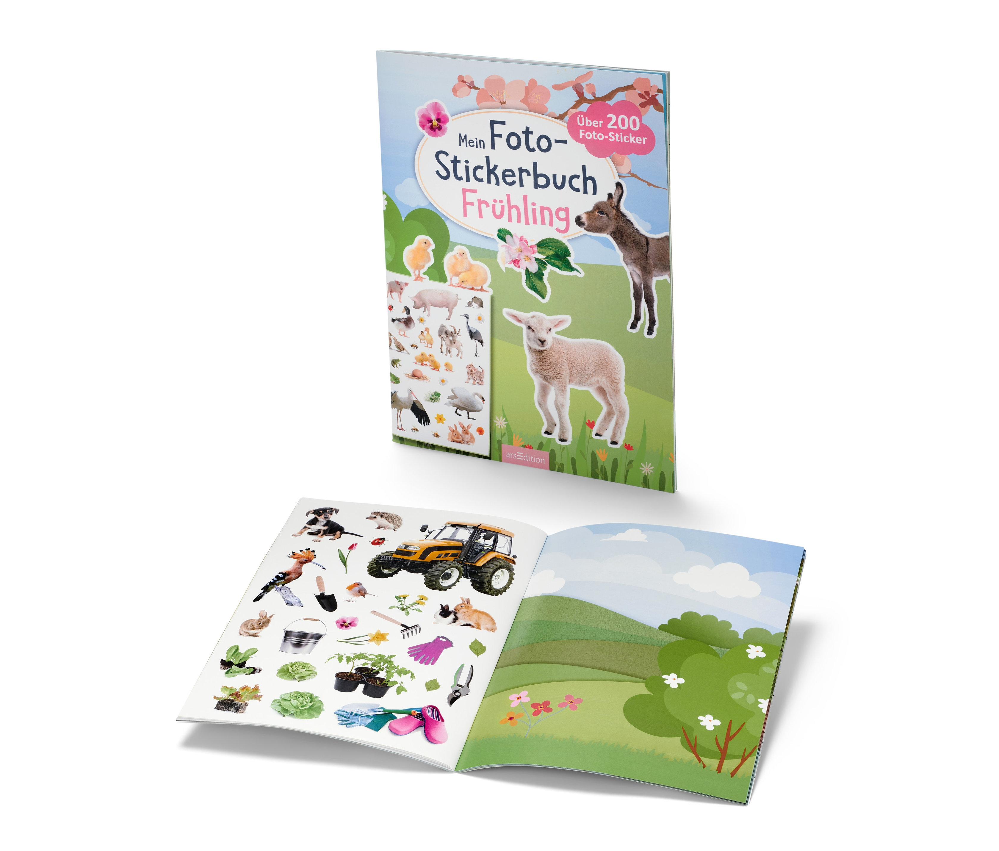 Tchibo - Buch »Mein Foto-Stickerbuch – Frühling«