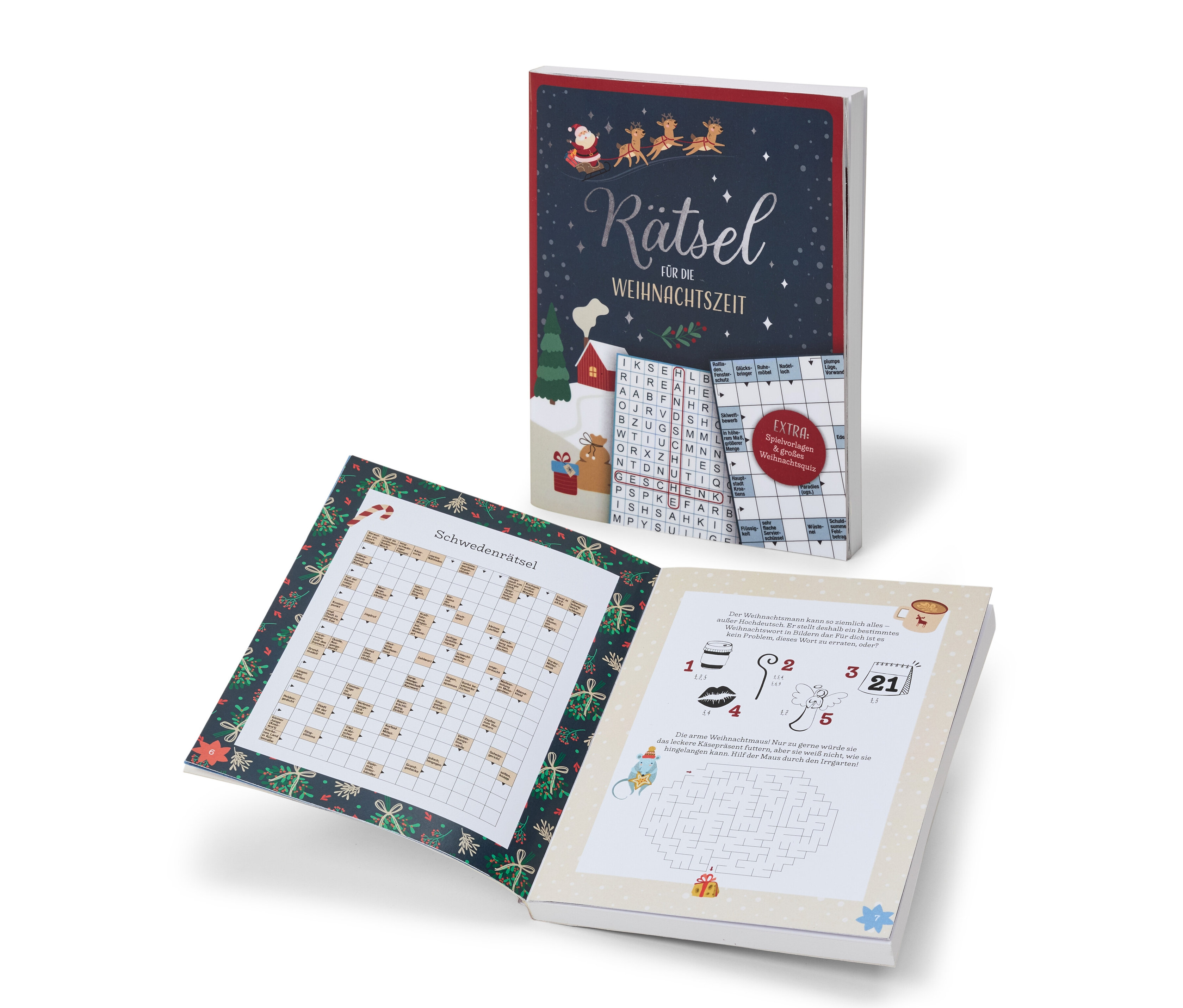 Tchibo - Buch »Rätsel für die Weihnachtzeit«