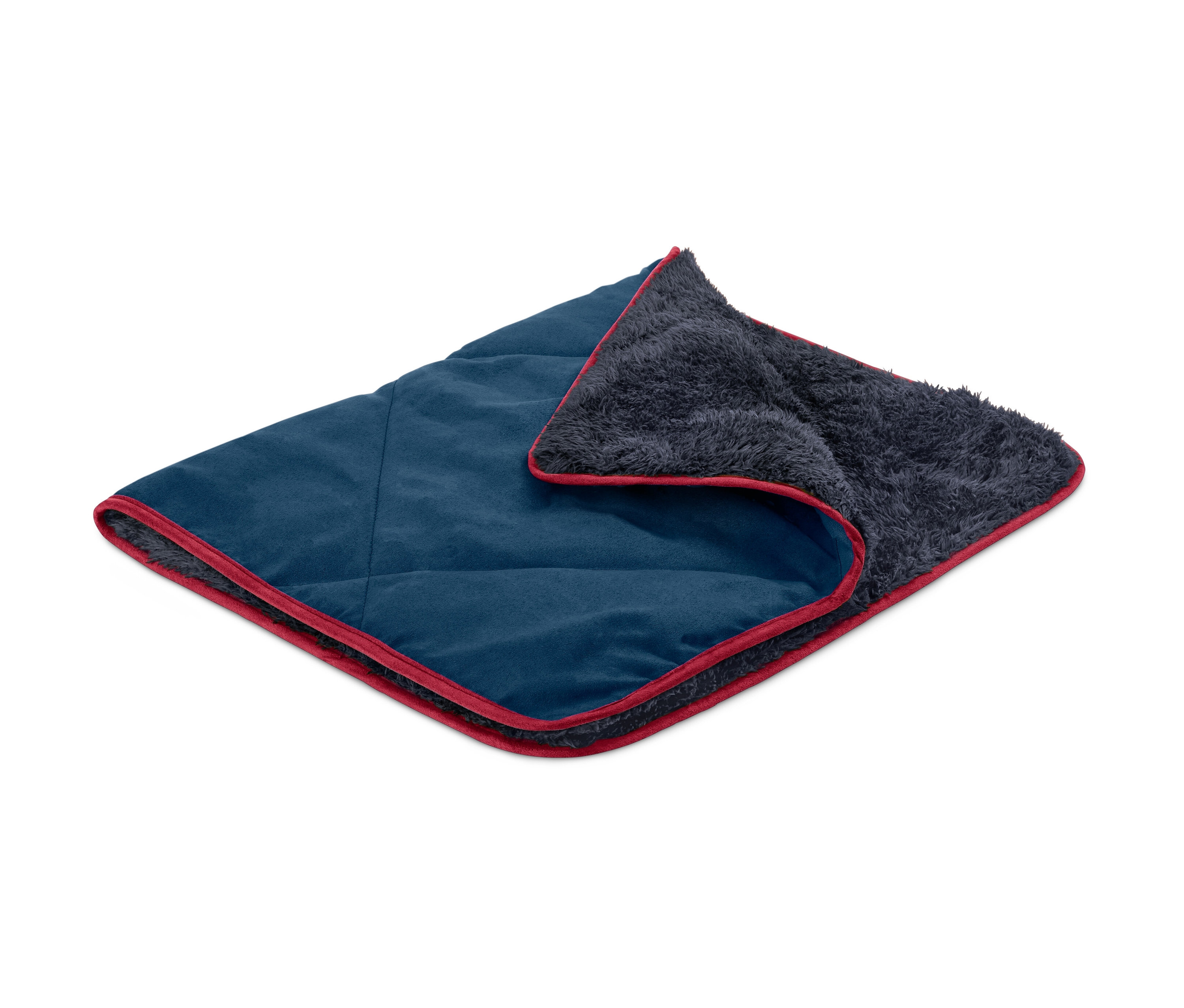 Tchibo - Hunde-Kuscheldecke - blau
